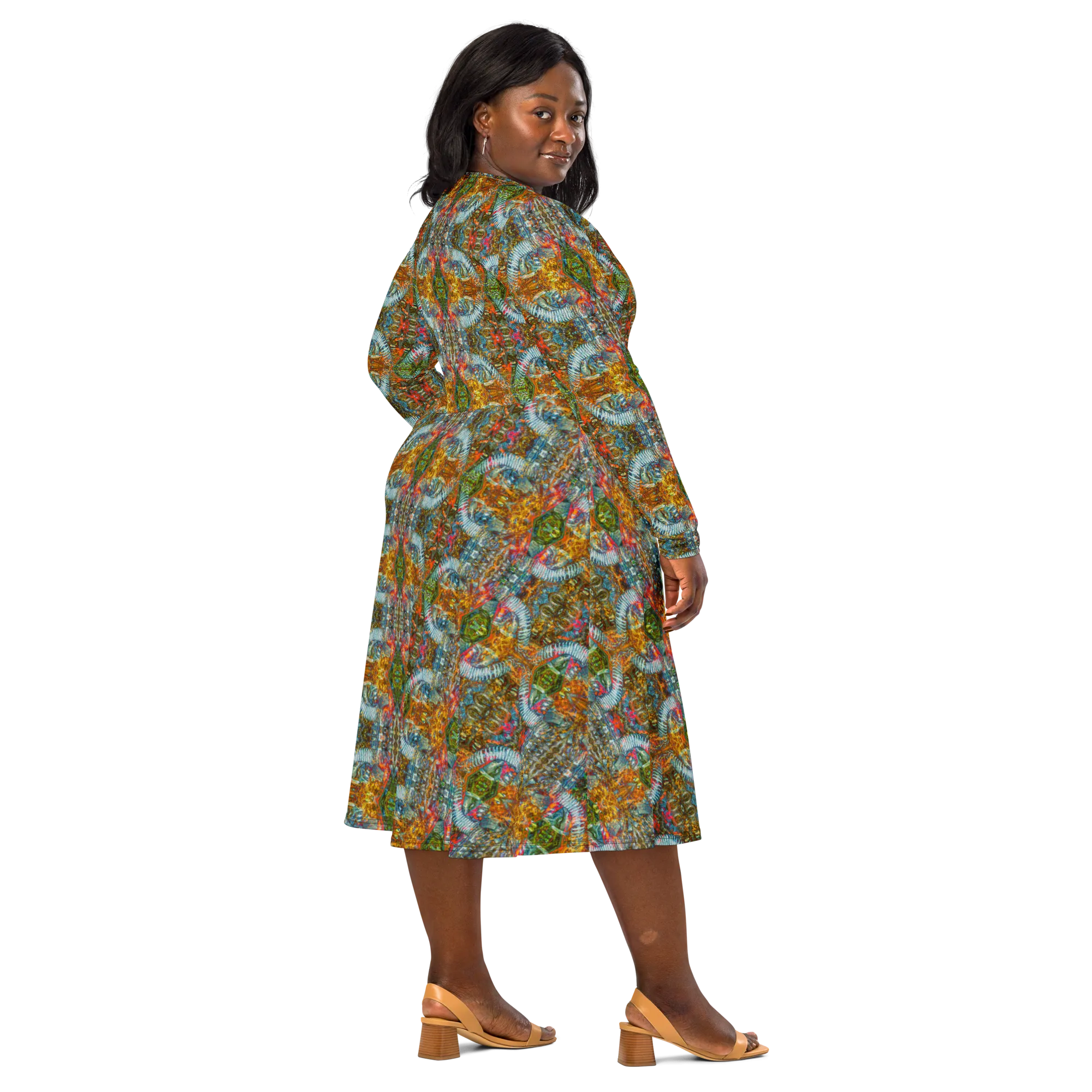 Long Sleeve Midi Dress (Her/Muliebris)(Pure Candy RJSTH@Alchemic) RJSTHS2022 RJS