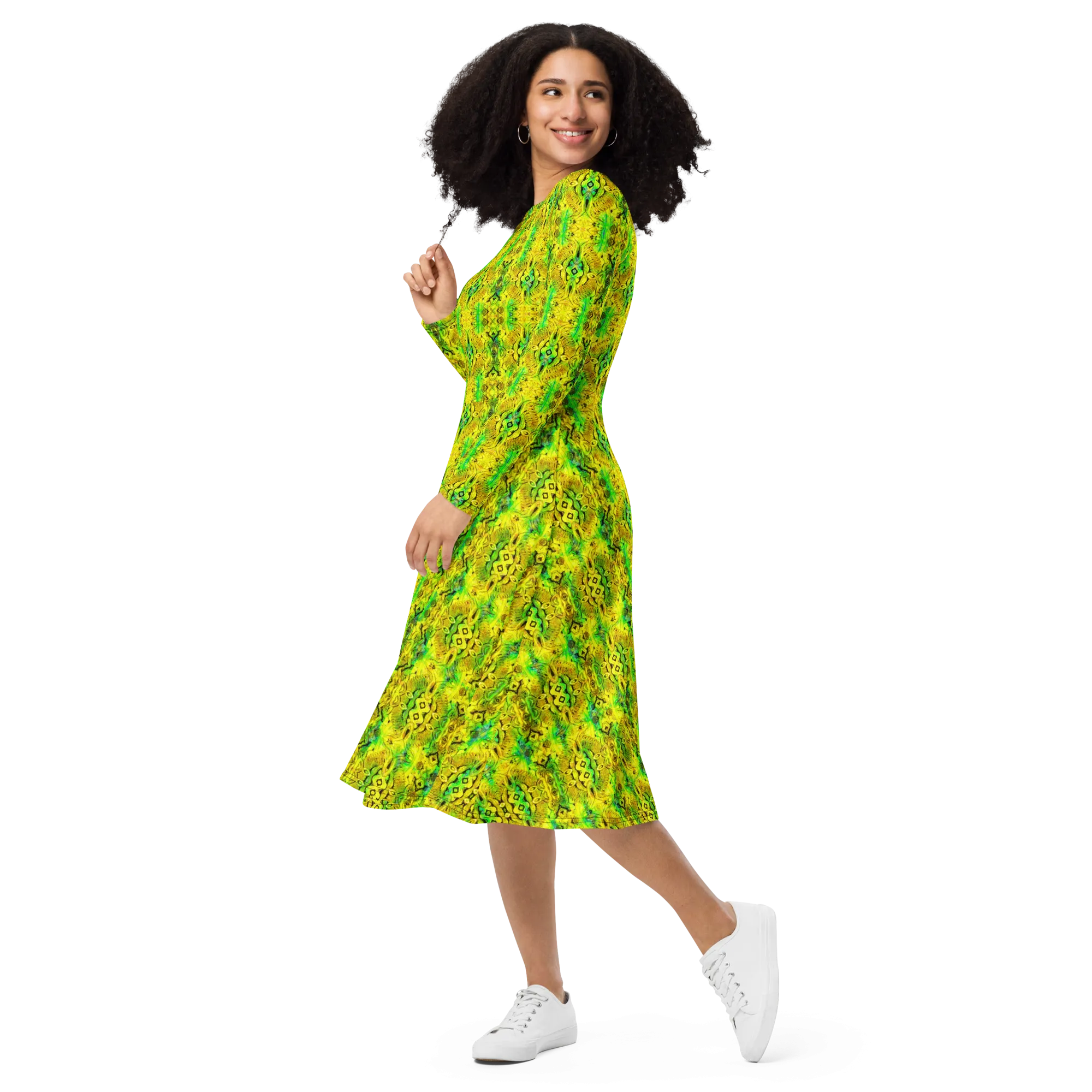 Long Sleeve Midi Dress (Her/Muliebris)(Pure Candy RJSTH@Alchemic) RJSTHS2022 RJS