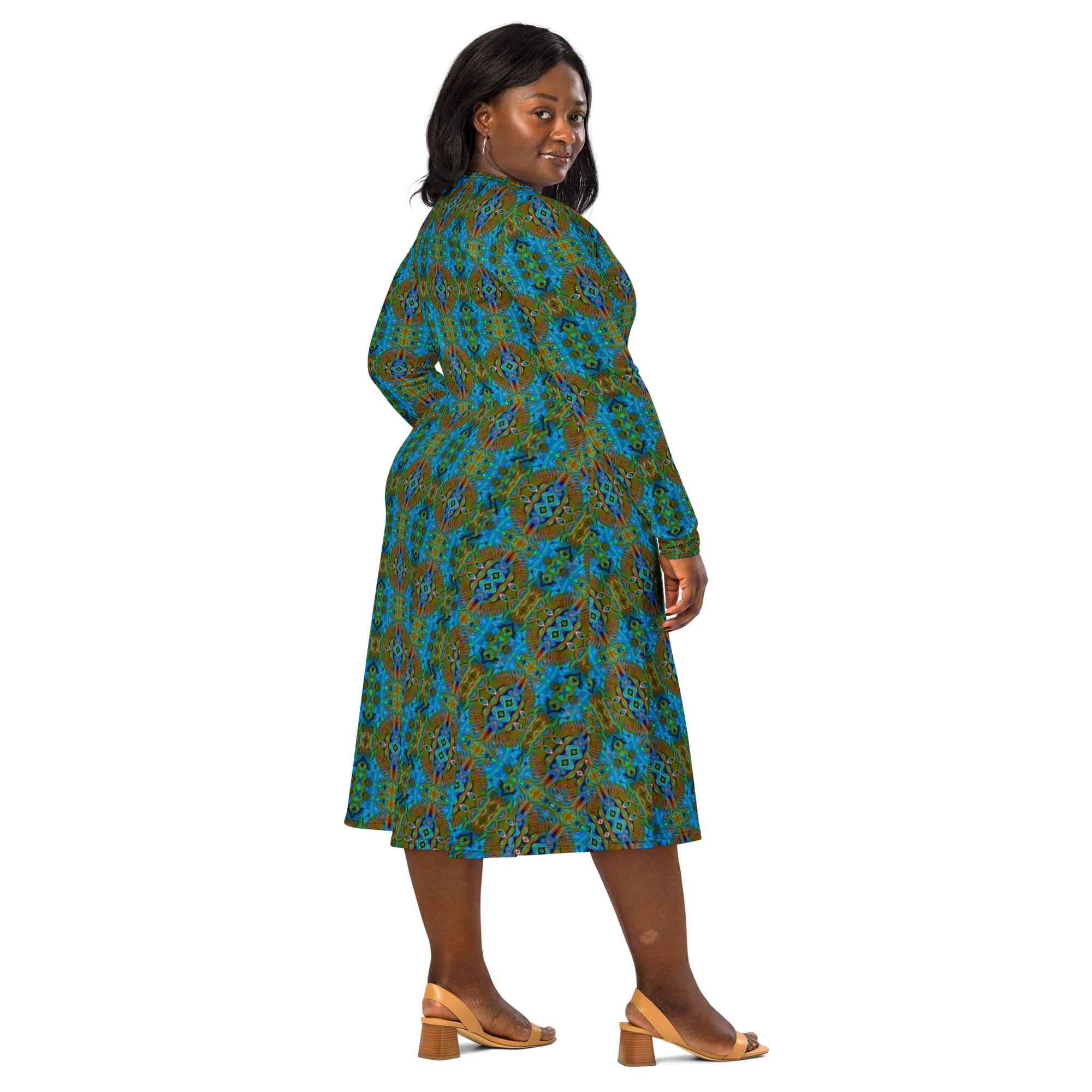 Long Sleeve Midi Dress (Her/Muliebris)(Pure Candy RJSTH@Alchemic) RJSTHS2022 RJS