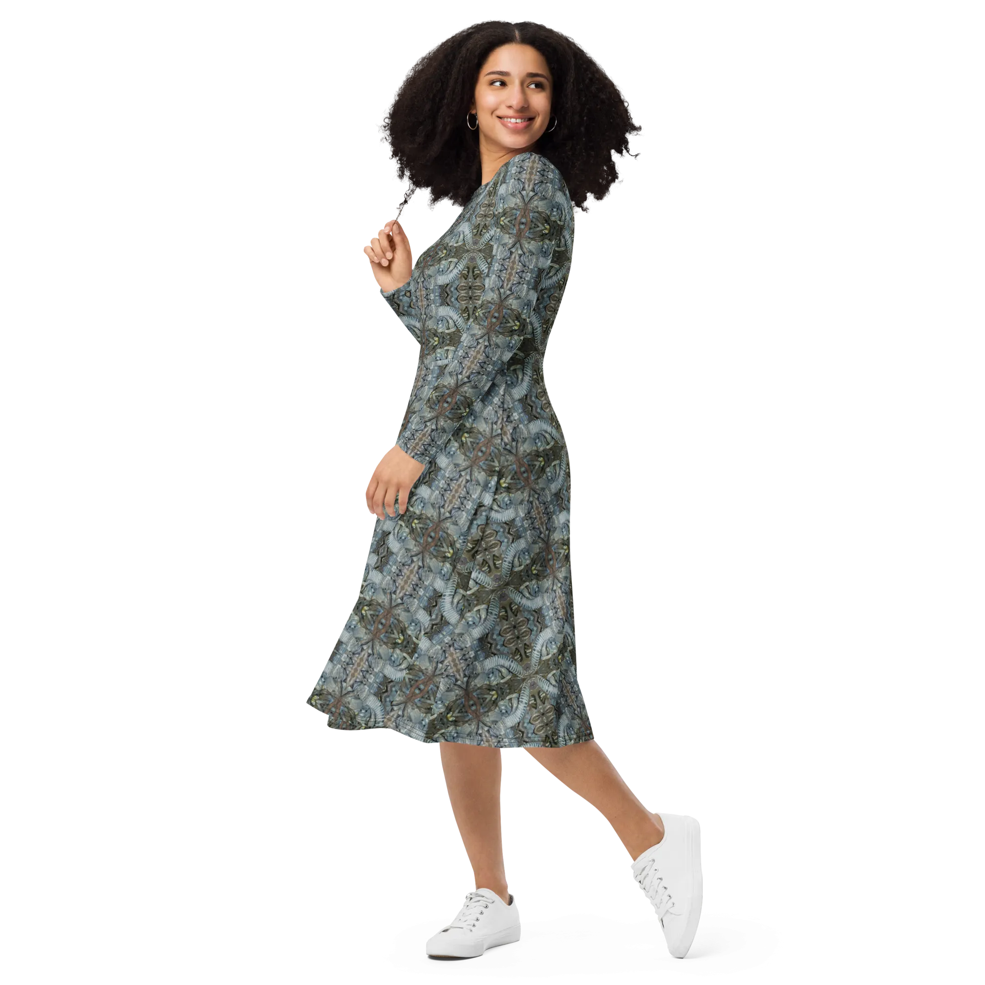 Long Sleeve Midi Dress (Her/Muliebris)(Pure Candy RJSTH@Alchemic) RJSTHS2022 RJS
