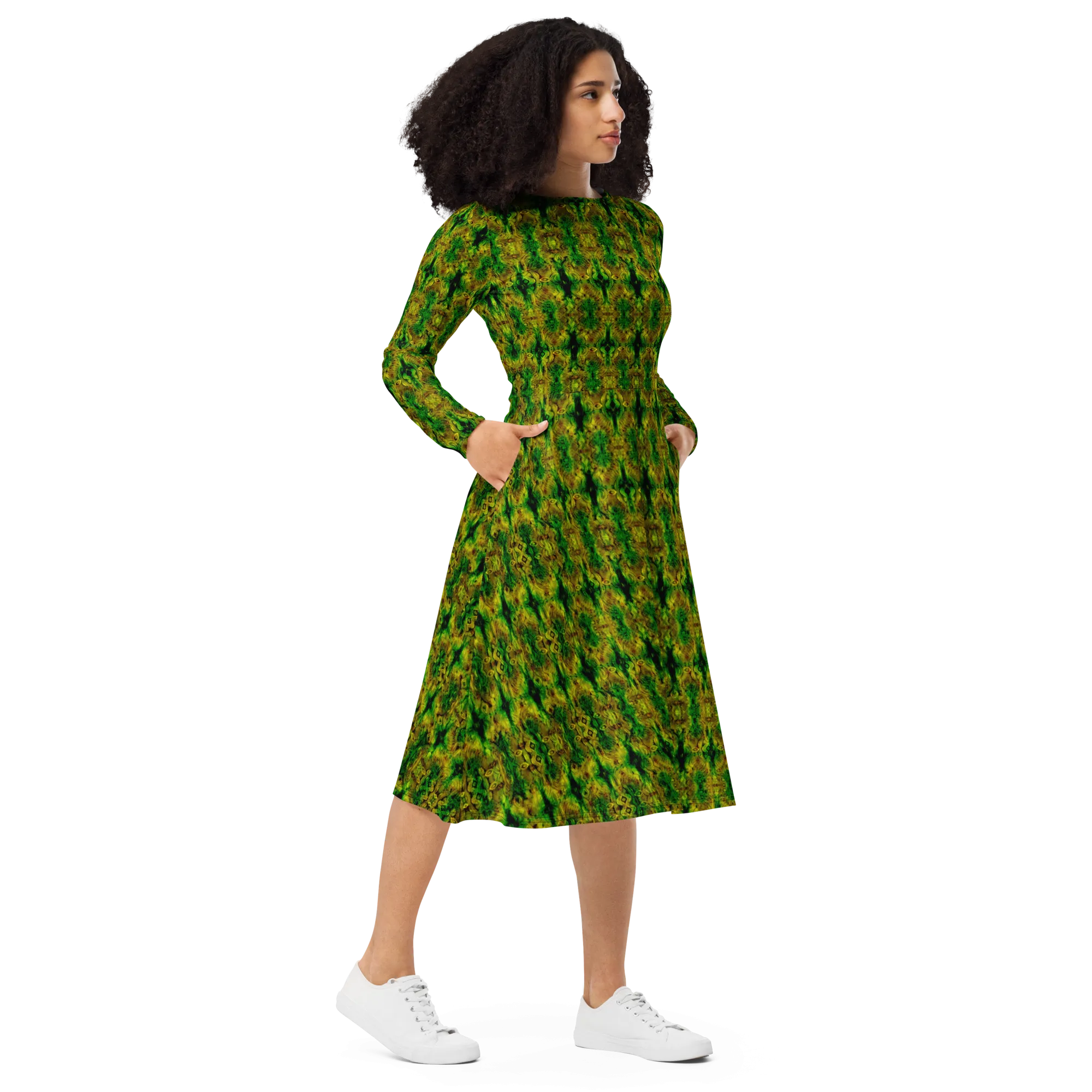 Long Sleeve Midi Dress (Her/Muliebris)(Pure Candy RJSTH@Alchemic) RJSTHS2022 RJS