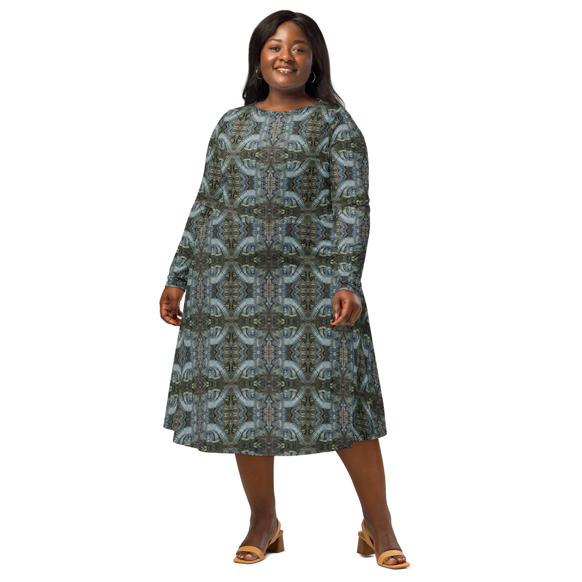Long Sleeve Midi Dress (Her/Muliebris)(Pure Candy RJSTH@Alchemic) RJSTHS2022 RJS