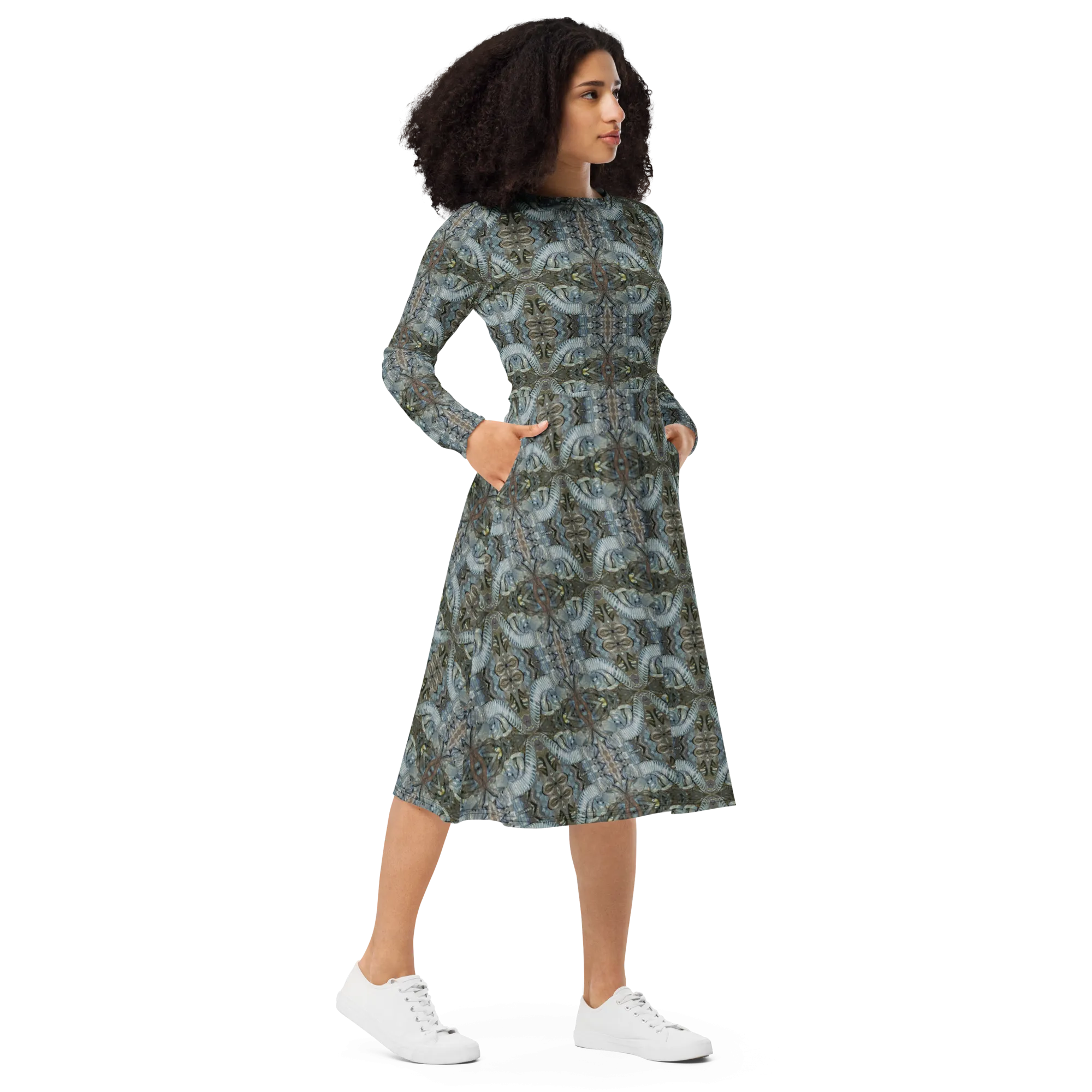 Long Sleeve Midi Dress (Her/Muliebris)(Pure Candy RJSTH@Alchemic) RJSTHS2022 RJS
