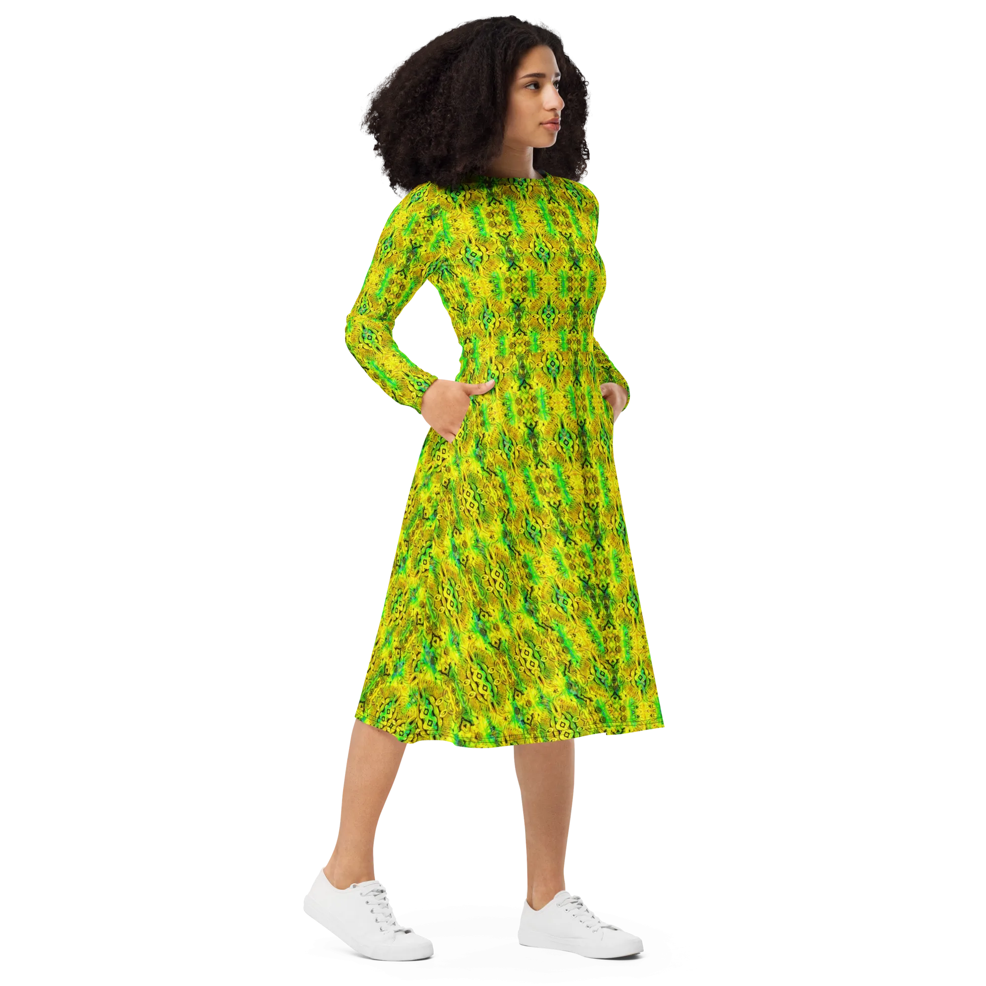 Long Sleeve Midi Dress (Her/Muliebris)(Pure Candy RJSTH@Alchemic) RJSTHS2022 RJS