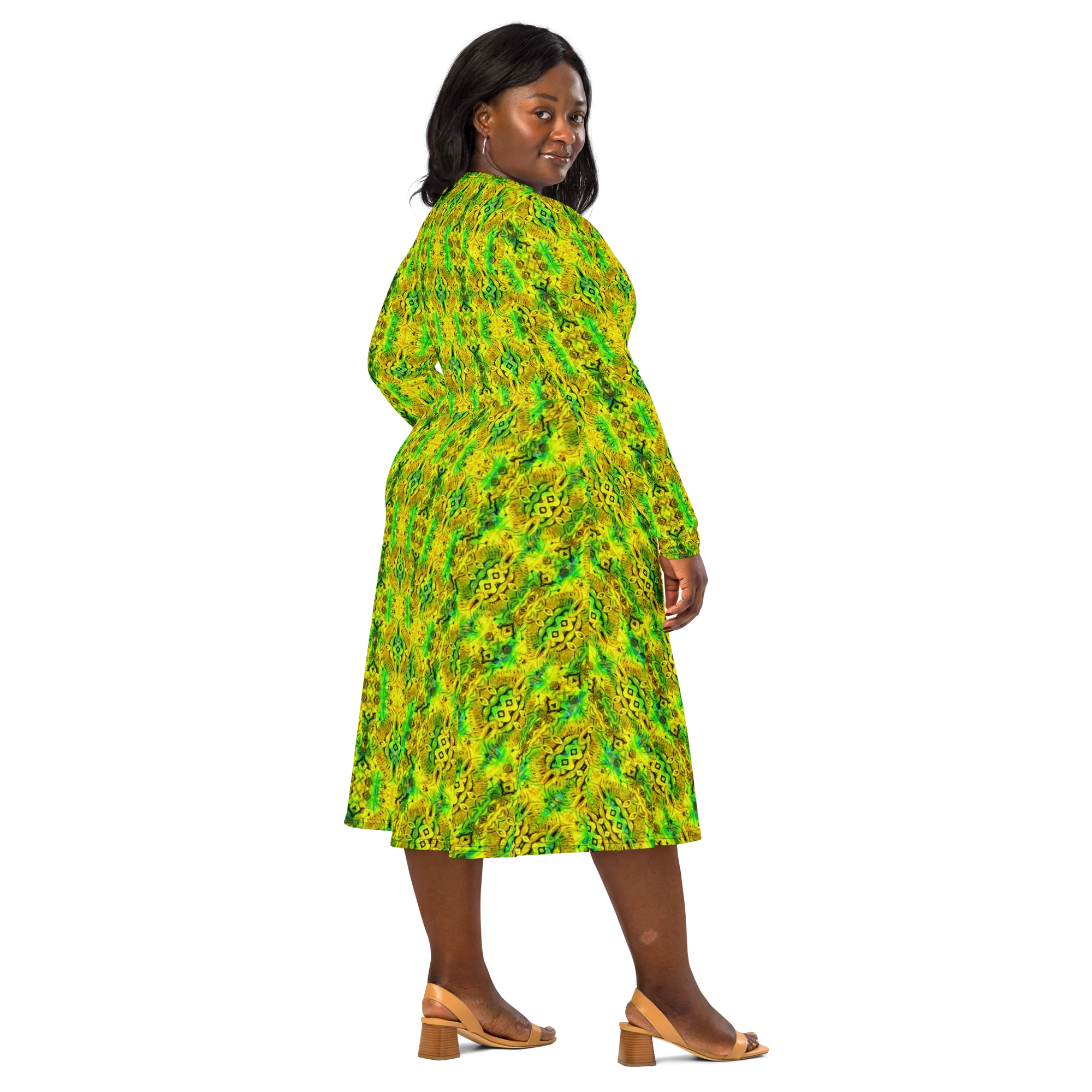 Long Sleeve Midi Dress (Her/Muliebris)(Pure Candy RJSTH@Alchemic) RJSTHS2022 RJS