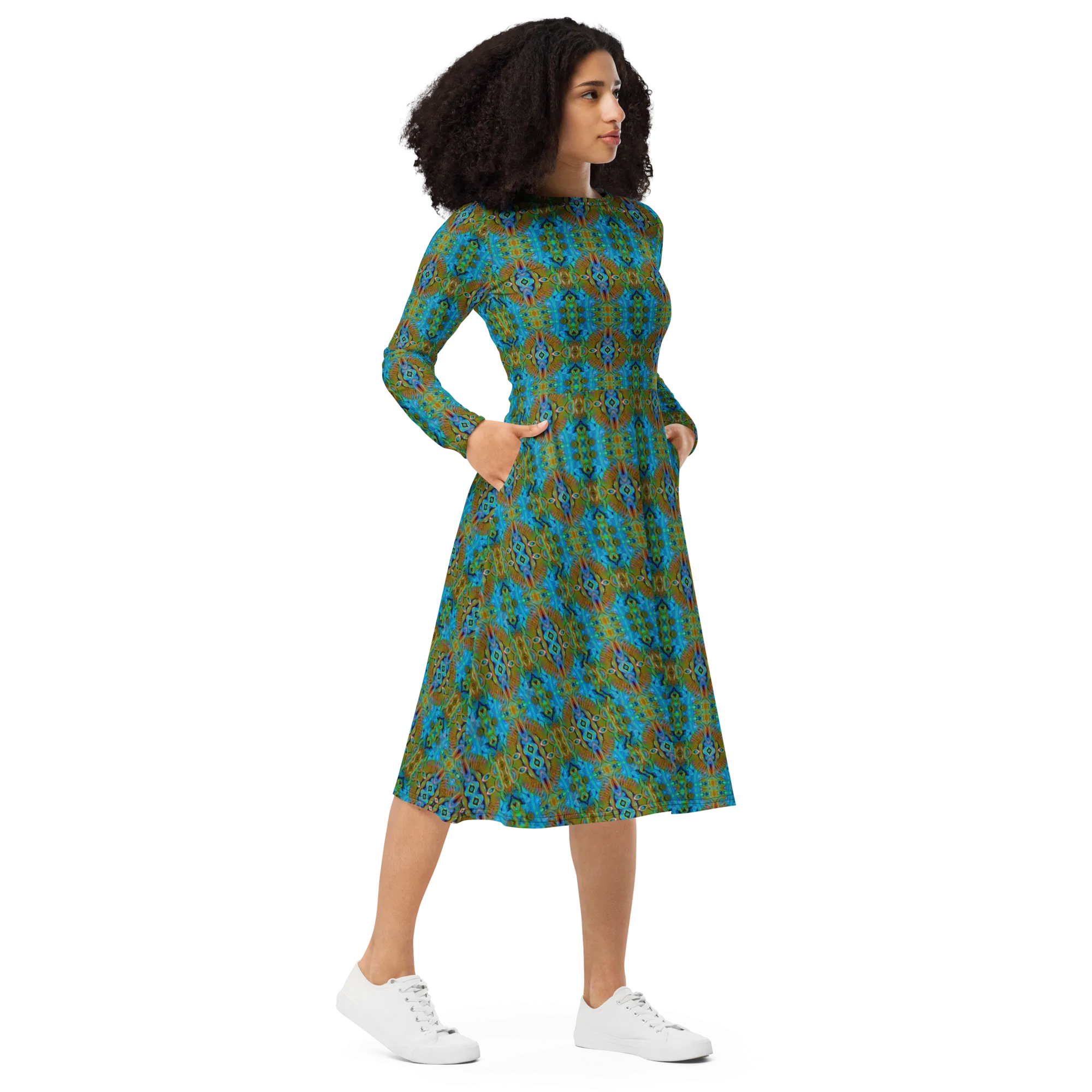 Long Sleeve Midi Dress (Her/Muliebris)(Pure Candy RJSTH@Alchemic) RJSTHS2022 RJS
