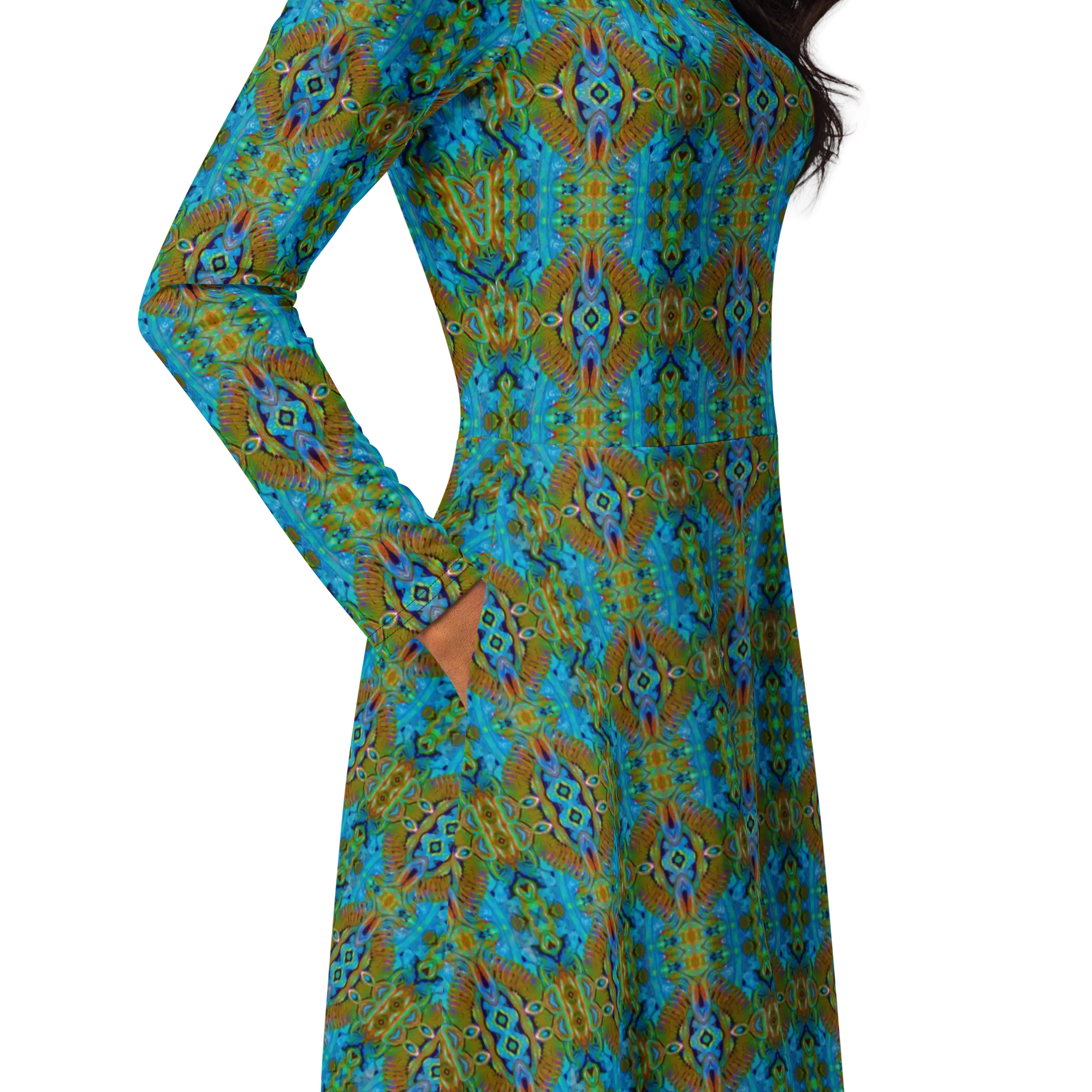 Long Sleeve Midi Dress (Her/Muliebris)(Pure Candy RJSTH@Alchemic) RJSTHS2022 RJS
