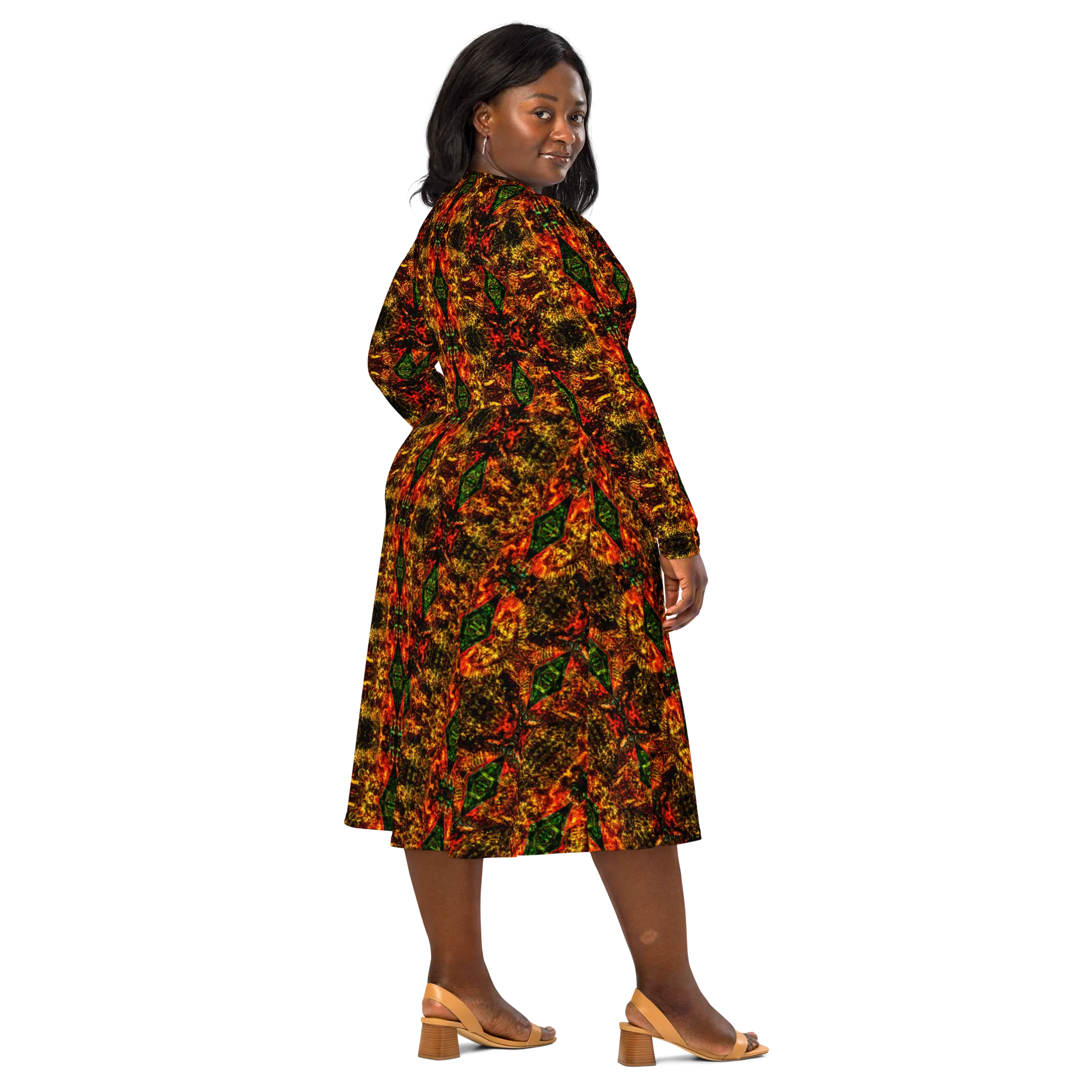 Long Sleeve Midi Dress (Her/Muliebris)(Pure Candy RJSTH@Alchemic) RJSTHS2022 RJS
