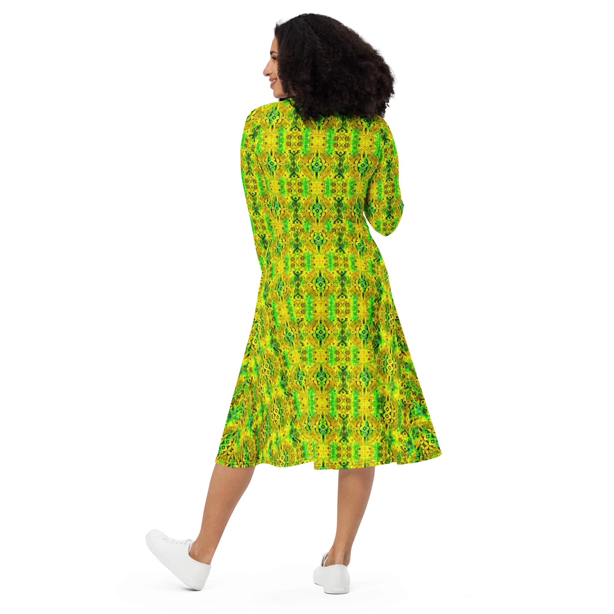 Long Sleeve Midi Dress (Her/Muliebris)(Pure Candy RJSTH@Alchemic) RJSTHS2022 RJS