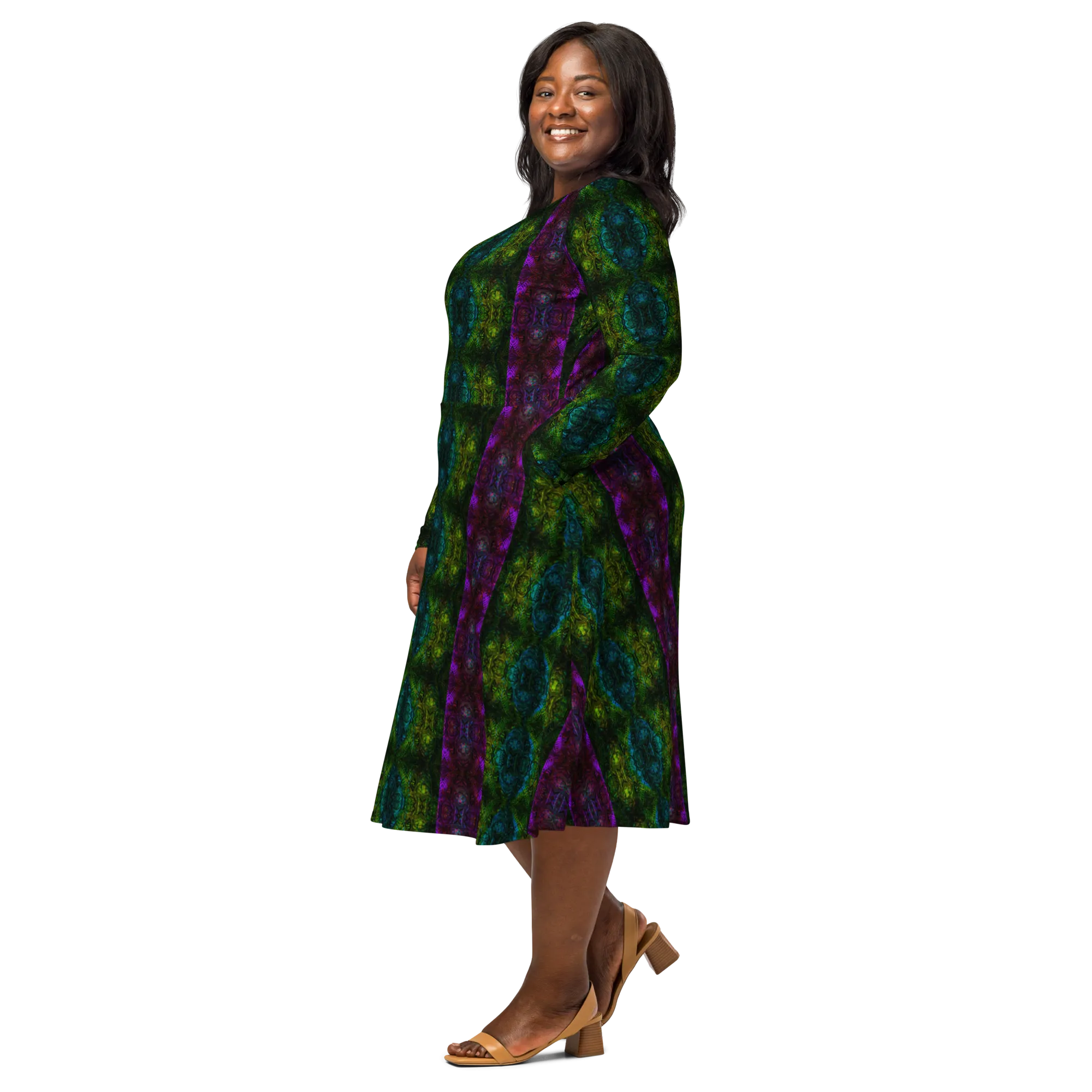 Long Sleeve Midi Dress (Her/Muliebris)(Pure Candy RJSTH@Alchemic) RJSTHS2022 RJS