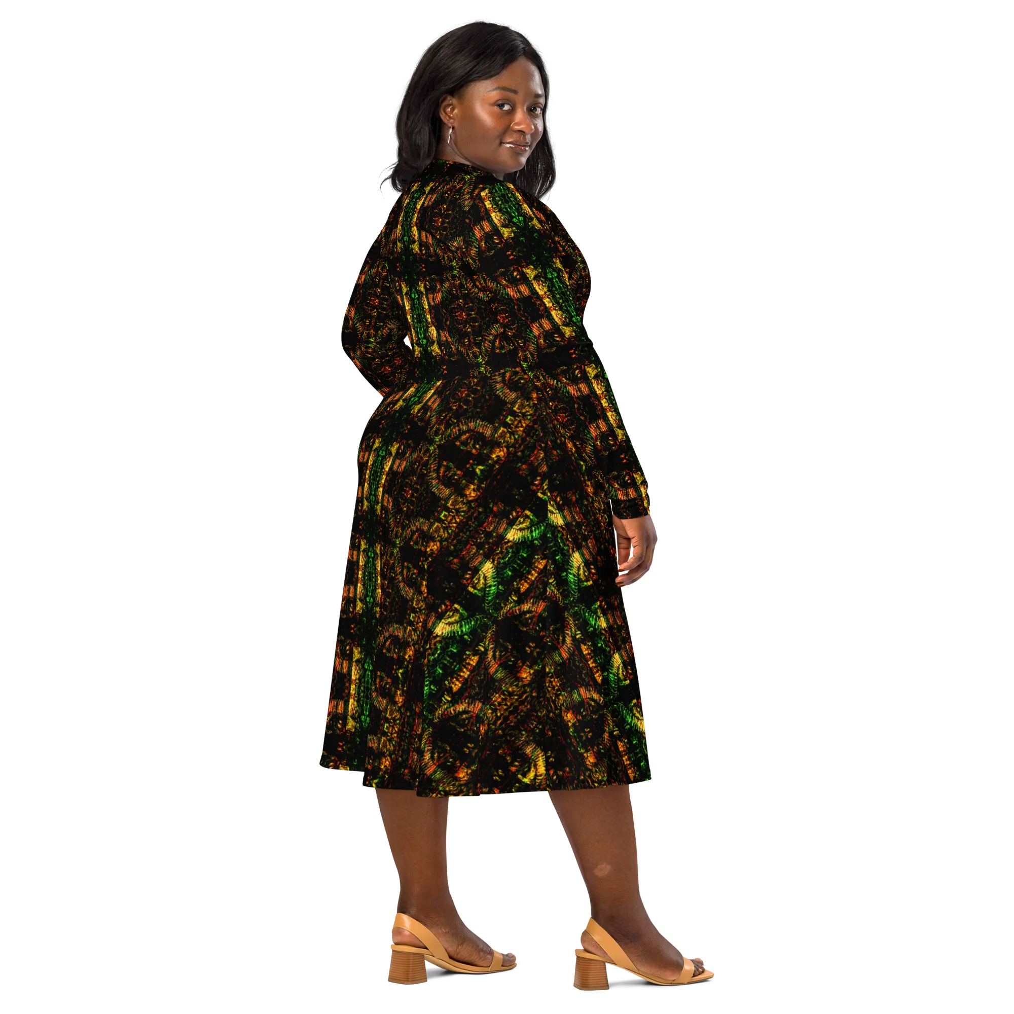 Long Sleeve Midi Dress (Her/Muliebris)(Pure Candy RJSTH@Alchemic) RJSTHS2022 RJS