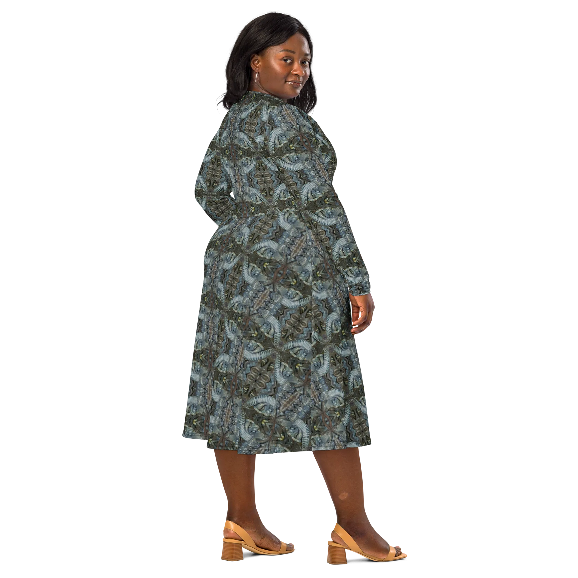 Long Sleeve Midi Dress (Her/Muliebris)(Pure Candy RJSTH@Alchemic) RJSTHS2022 RJS