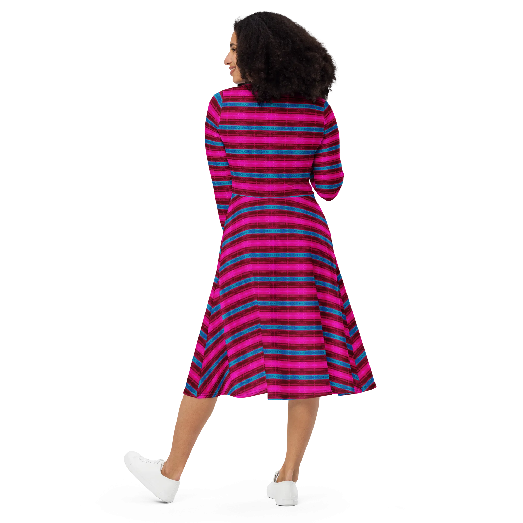 Long Sleeve Midi Dress (Her/Muliebris)(Rind#11 Rind Link) RJSTH@Fabric#11 RJTHS2022 RJS