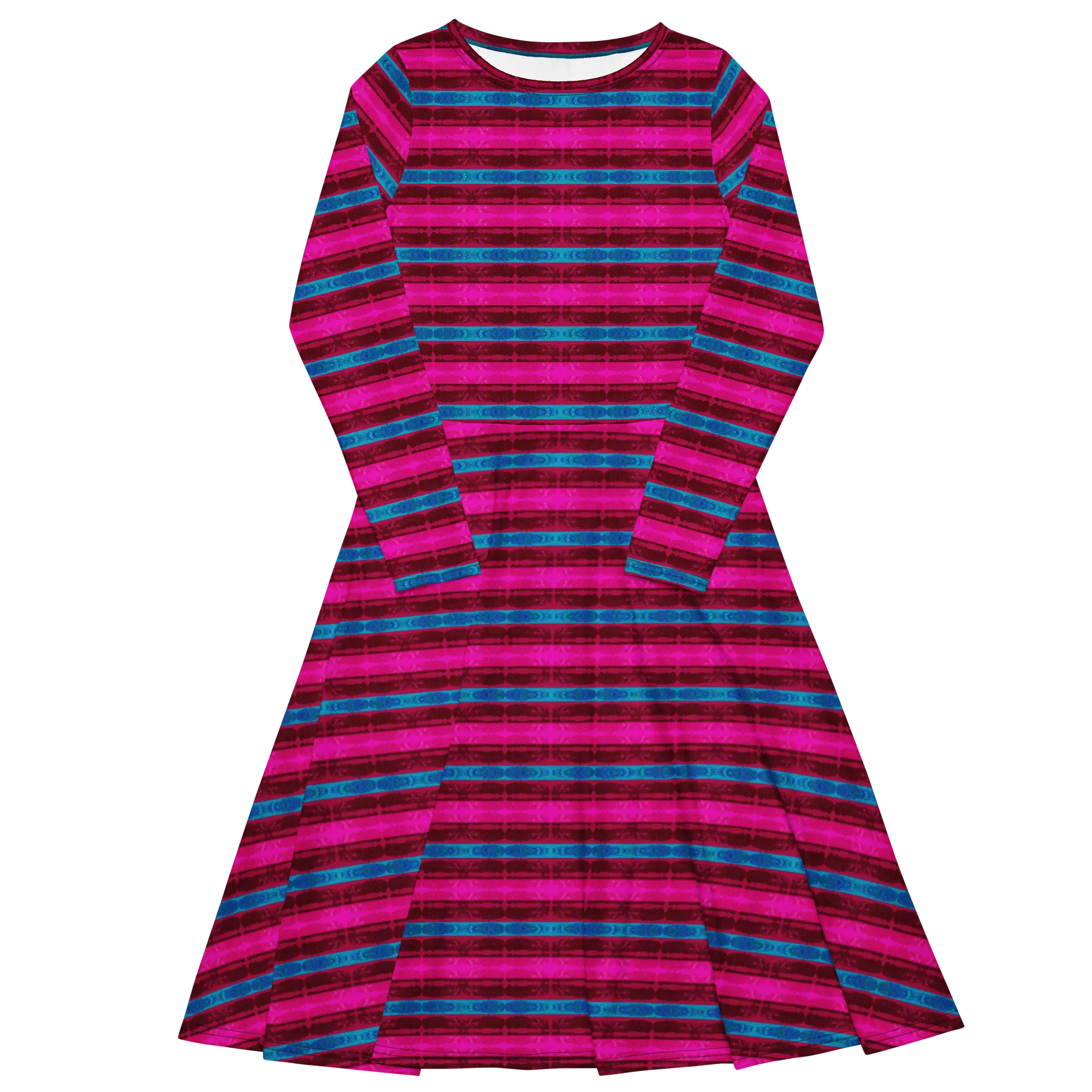 Long Sleeve Midi Dress (Her/Muliebris)(Rind#11 Rind Link) RJSTH@Fabric#11 RJTHS2022 RJS
