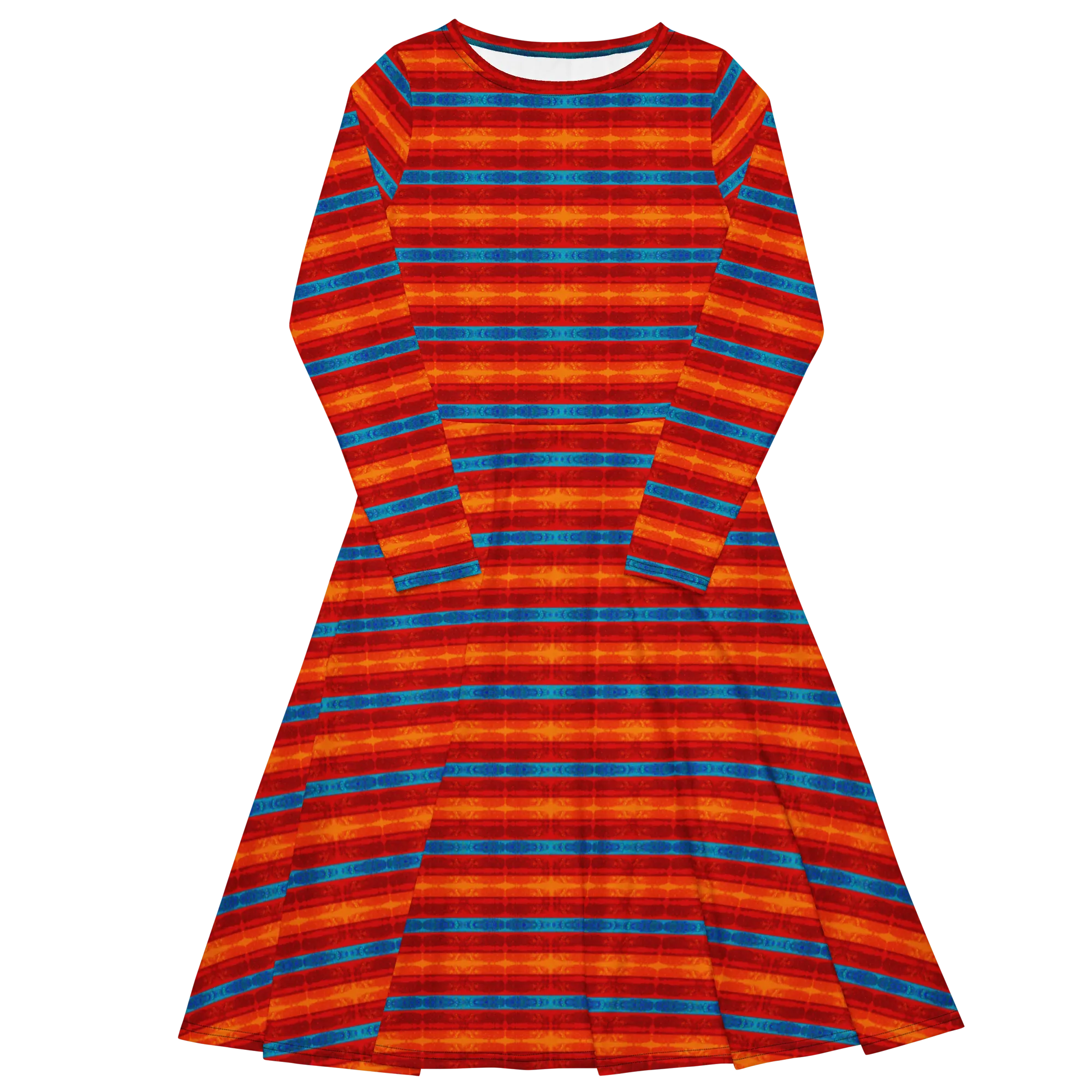 Long Sleeve Midi Dress (Her/Muliebris)(Rind#12 Rind Link) RJSTH@Fabric#12 RJTHS2022 RJS