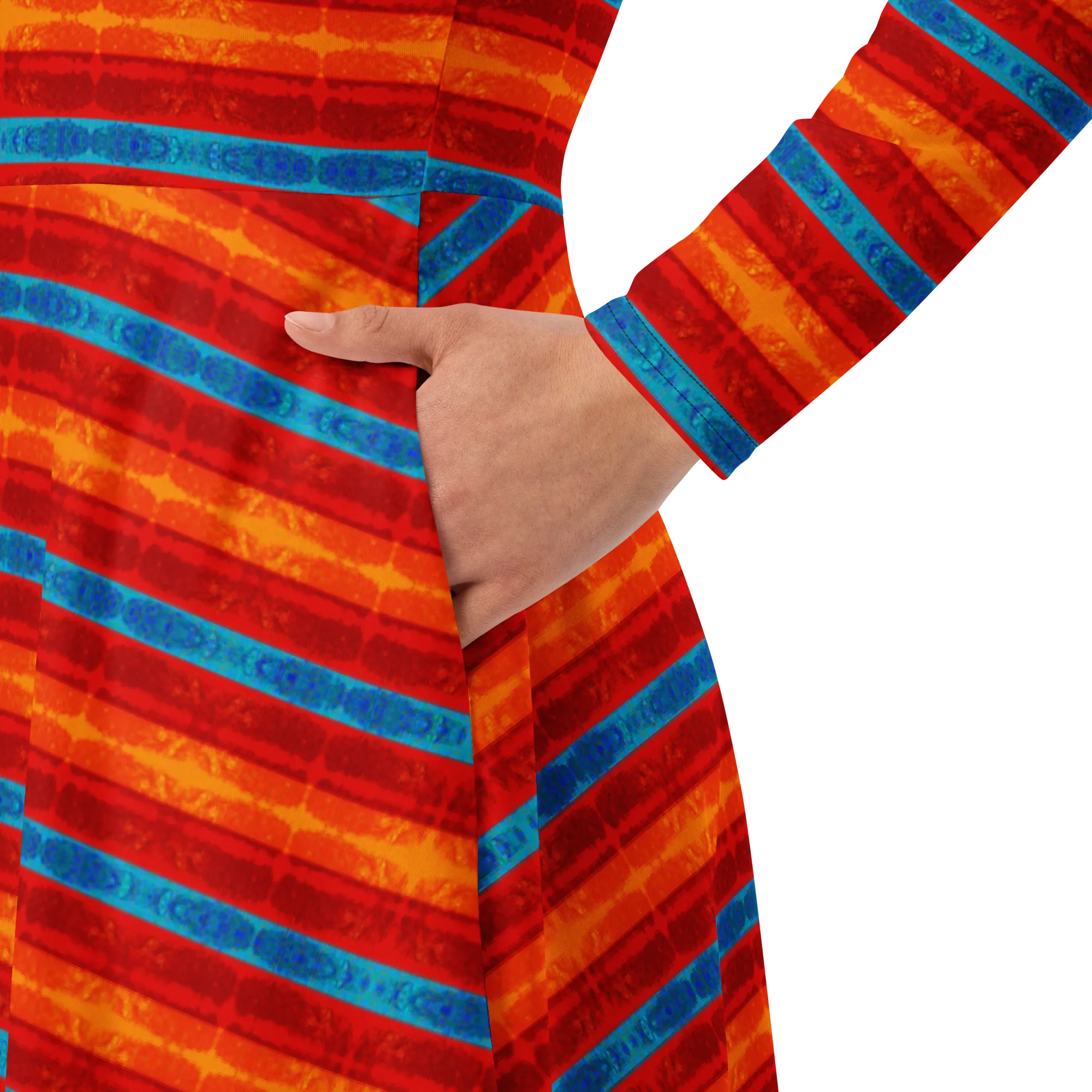 Long Sleeve Midi Dress (Her/Muliebris)(Rind#12 Rind Link) RJSTH@Fabric#12 RJTHS2022 RJS