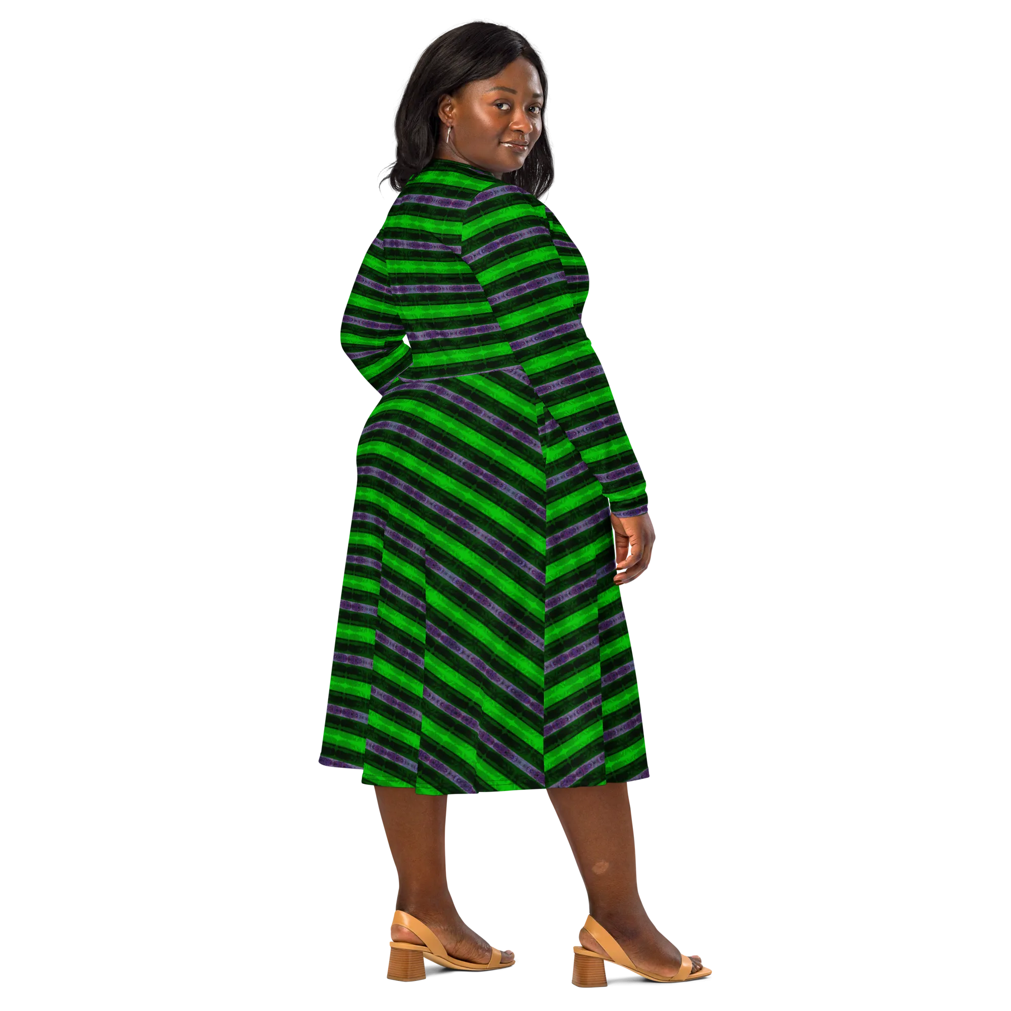 Long Sleeve Midi Dress (Her/Muliebris)(Rind#4 Rind Link) RJSTH@Fabric#4 RJTHS2022 RJS