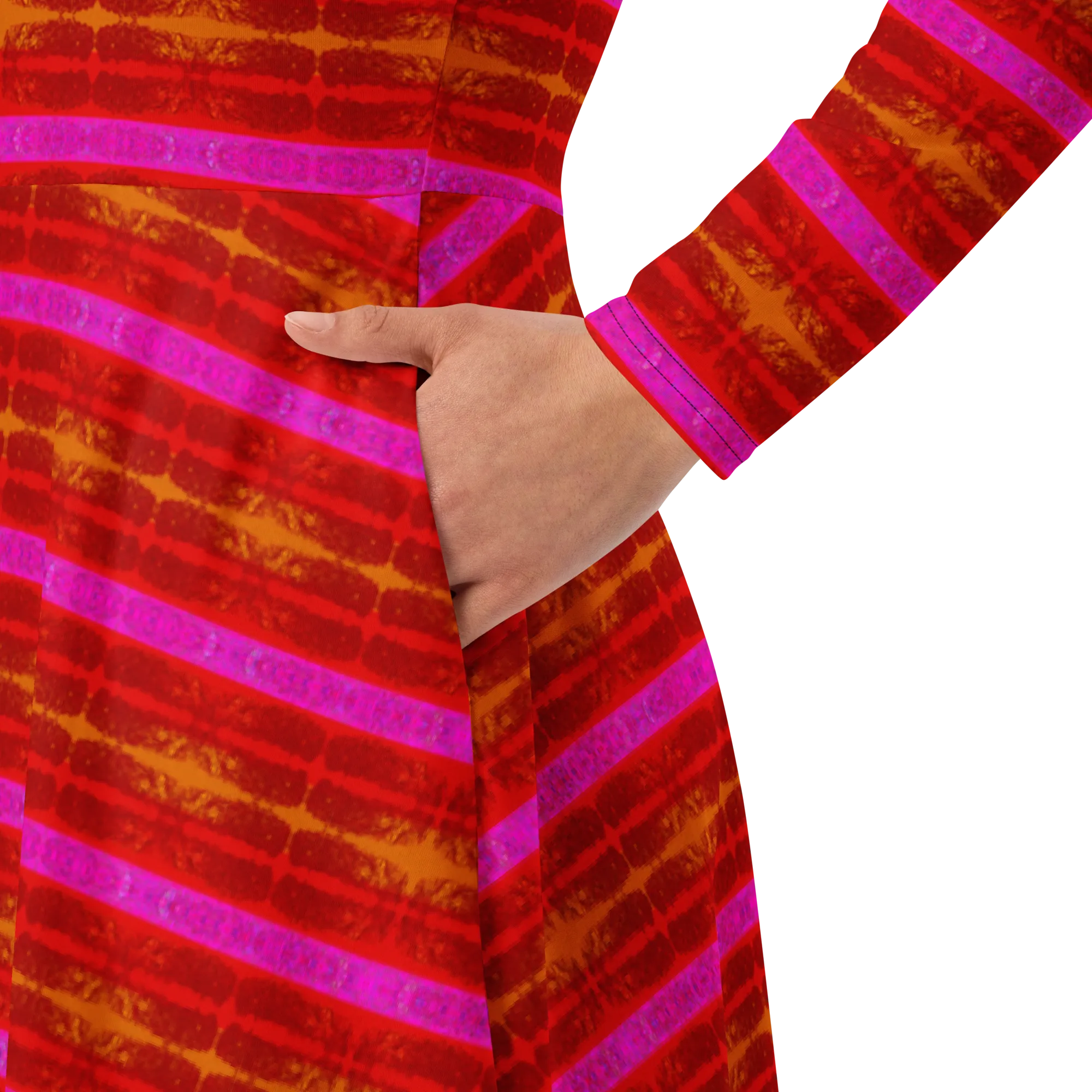 Long Sleeve Midi Dress (Her/Muliebris)(Rind#7 Rind Link) RJSTH@Fabric#7 RJTHS2022 RJS
