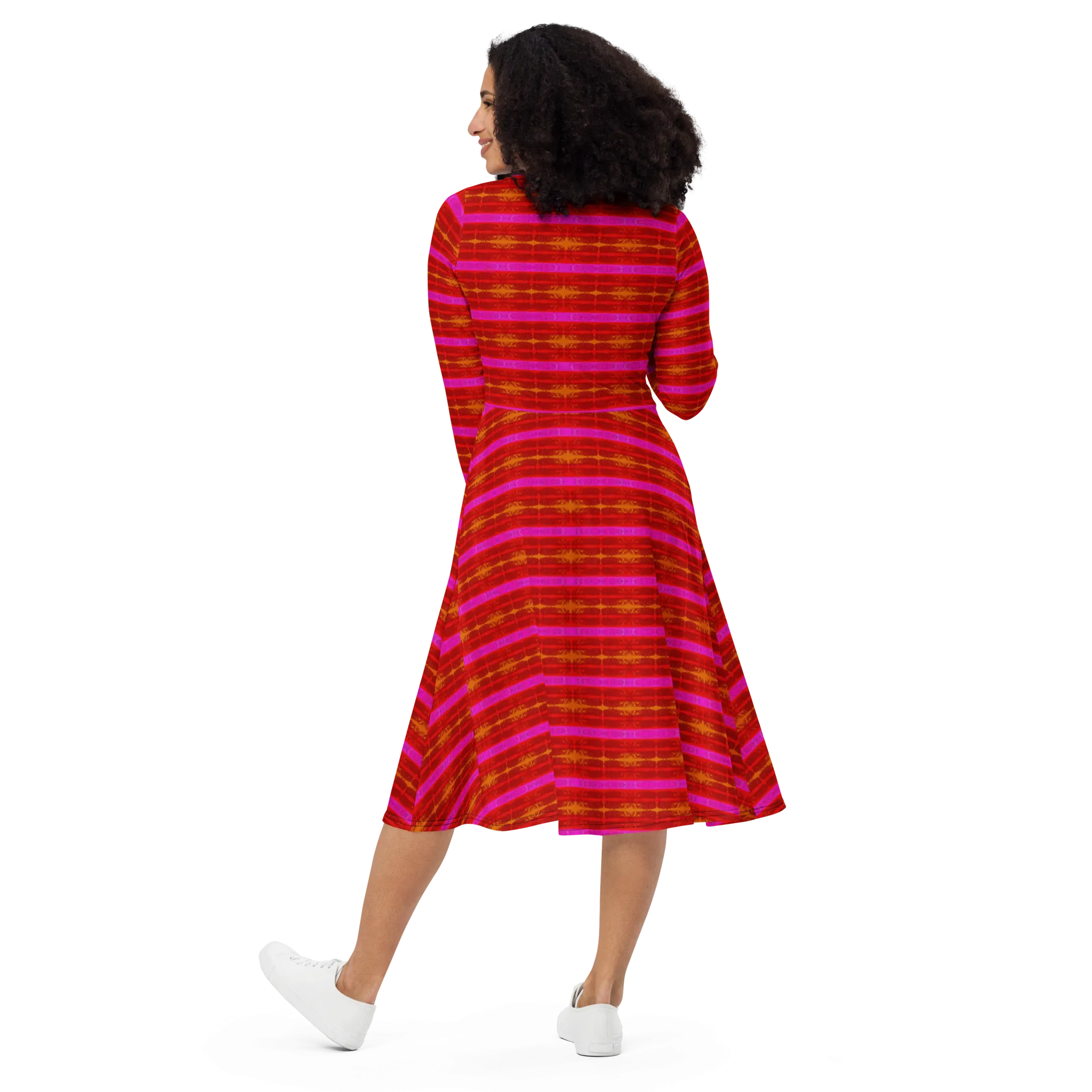 Long Sleeve Midi Dress (Her/Muliebris)(Rind#7 Rind Link) RJSTH@Fabric#7 RJTHS2022 RJS