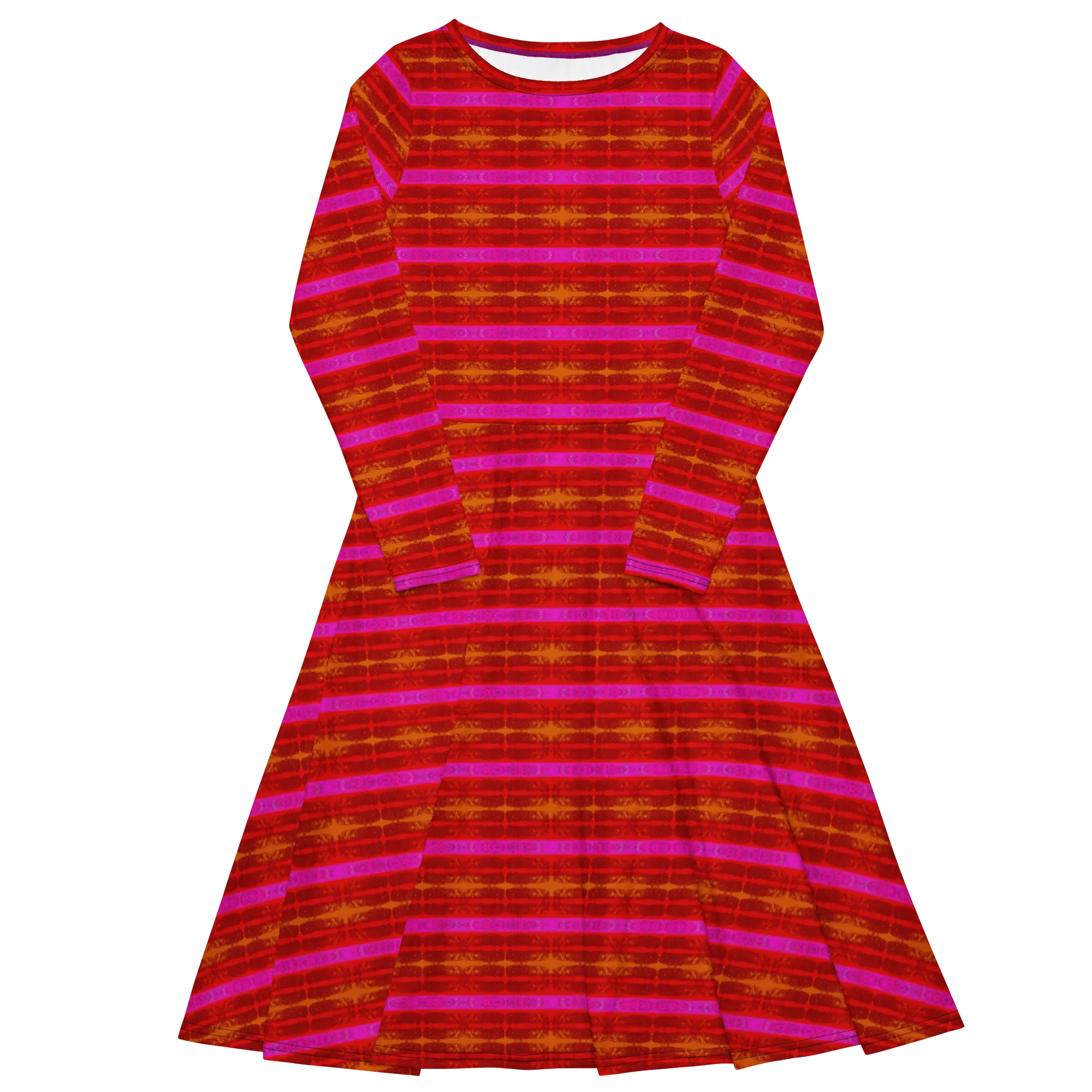 Long Sleeve Midi Dress (Her/Muliebris)(Rind#7 Rind Link) RJSTH@Fabric#7 RJTHS2022 RJS