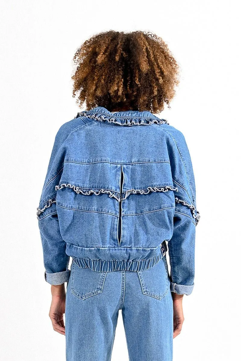 LOOSE DENIM JACKET