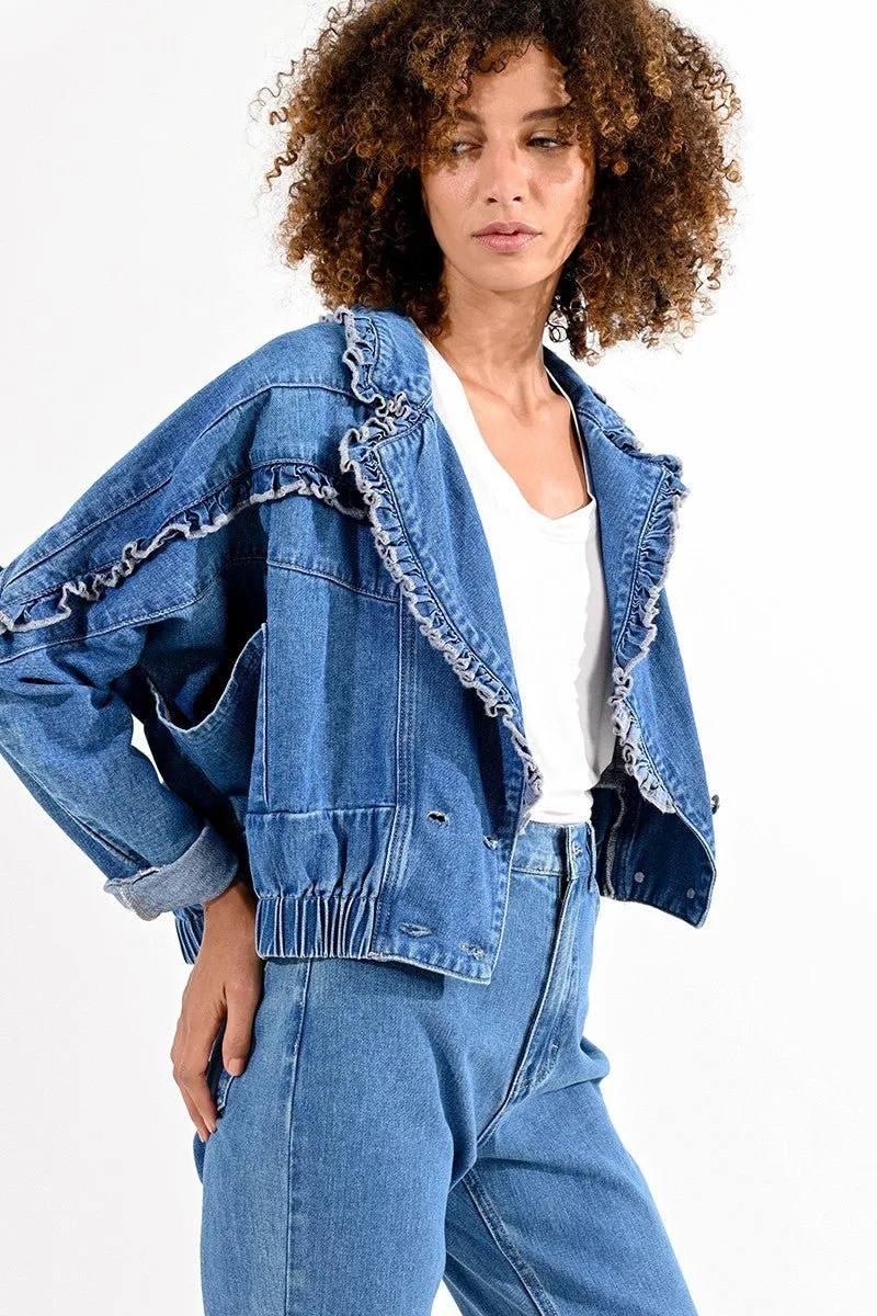 LOOSE DENIM JACKET