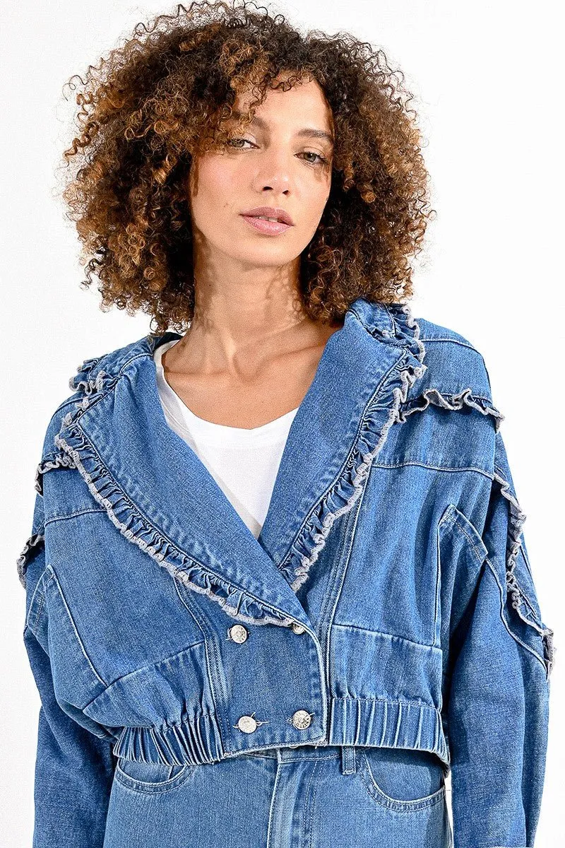 LOOSE DENIM JACKET