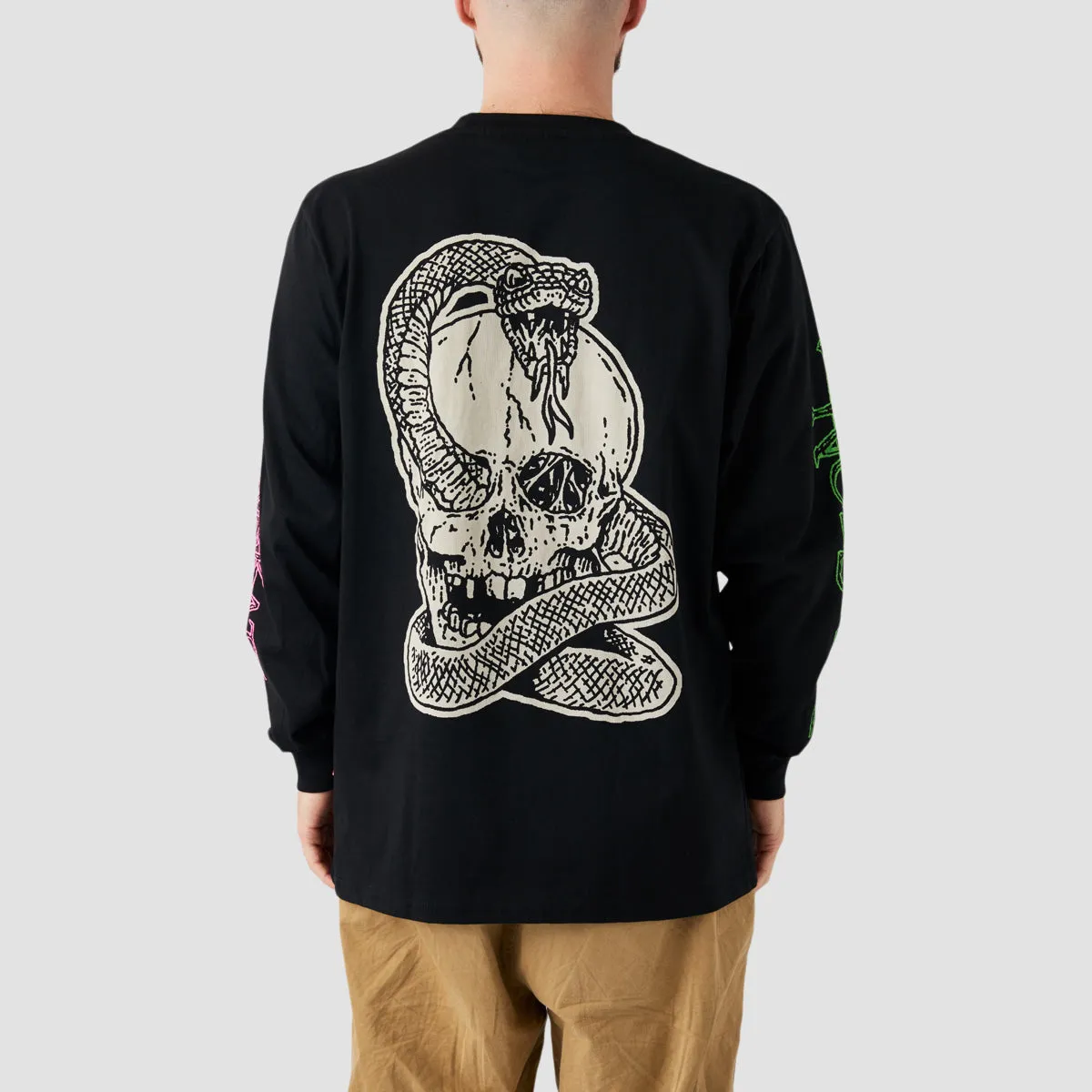 Lovenskate X Dungeon By French Longsleeve T-Shirt Black