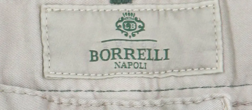 Luigi Borrelli Beige Pants - 42 US / 58 EU