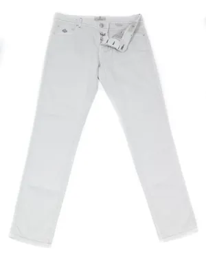 Luigi Borrelli Light Gray Pants - 42 US / 58 EU