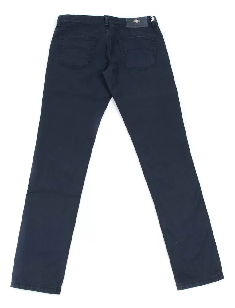 Luigi Borrelli Navy Blue Pants - 42 US / 58 EU