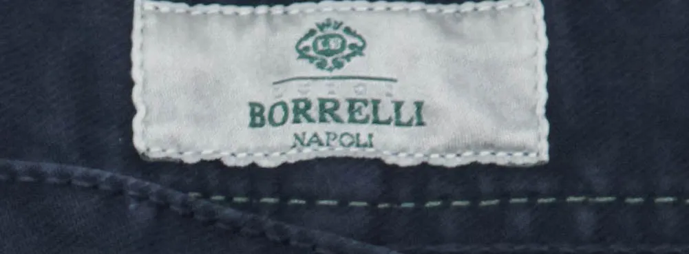 Luigi Borrelli Navy Blue Pants - 42 US / 58 EU