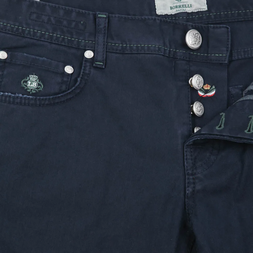 Luigi Borrelli Navy Blue Pants - 42 US / 58 EU