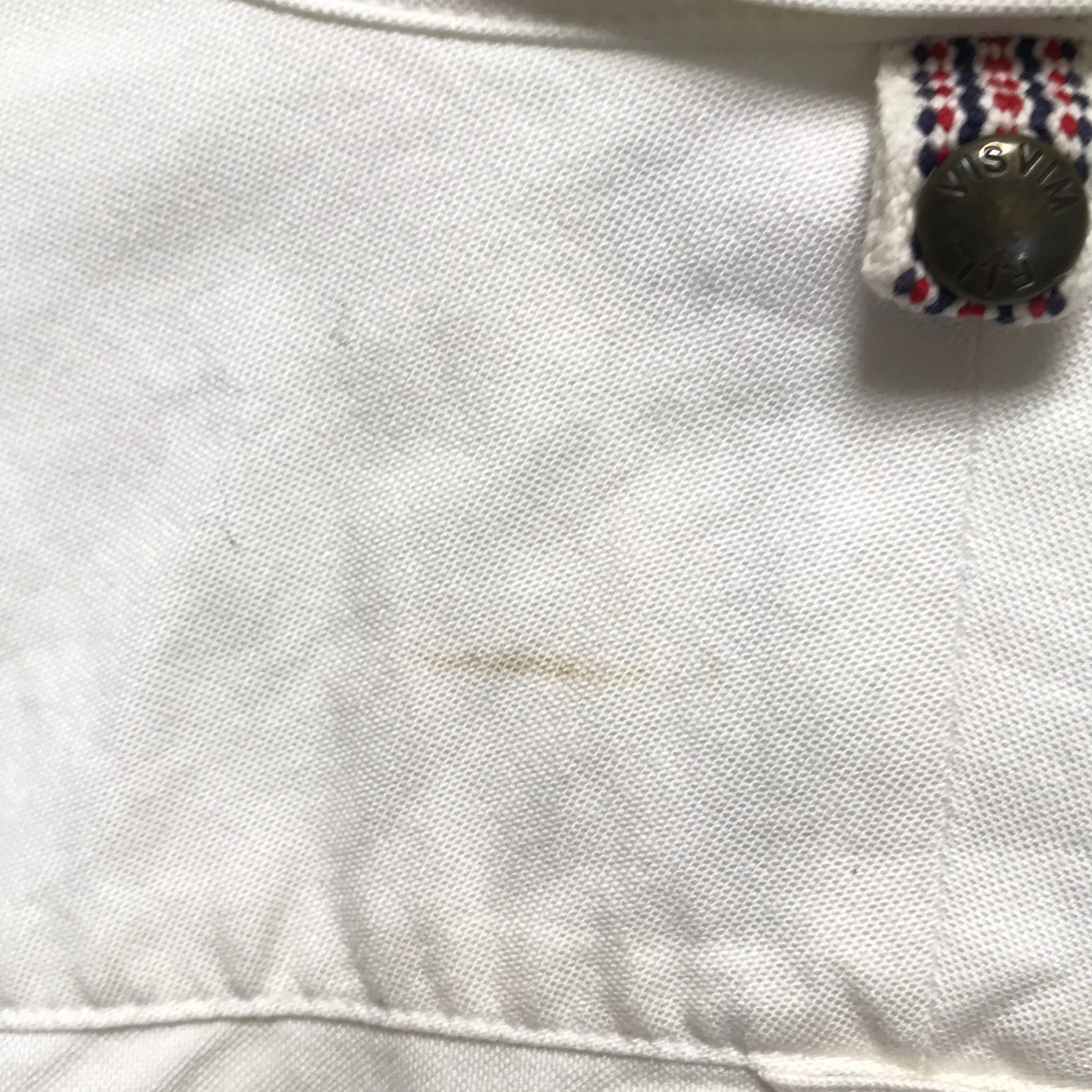 [M] VISVIM 11SS JUNEAU WELD GIZA LS SHIRT WHITE