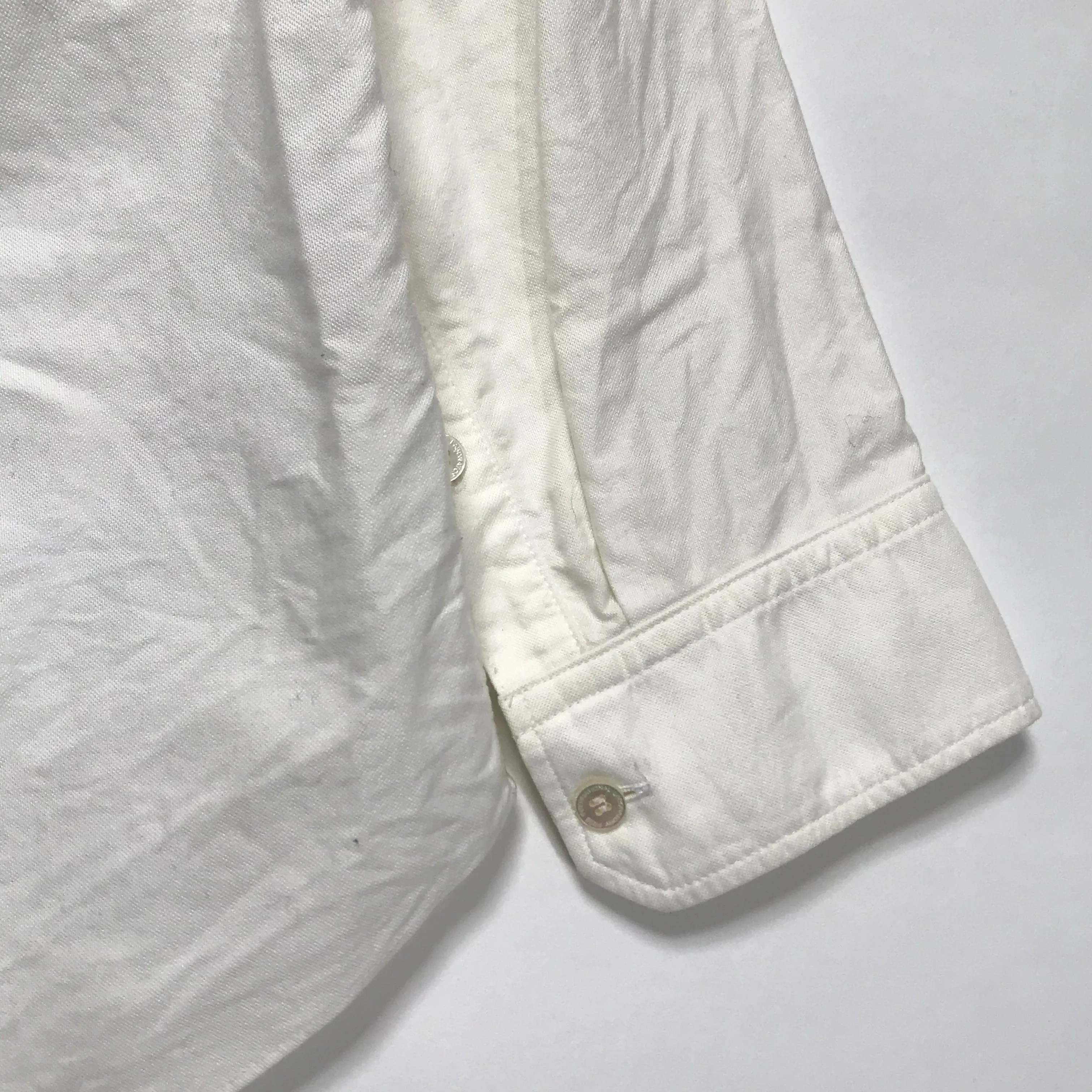 [M] VISVIM 11SS JUNEAU WELD GIZA LS SHIRT WHITE