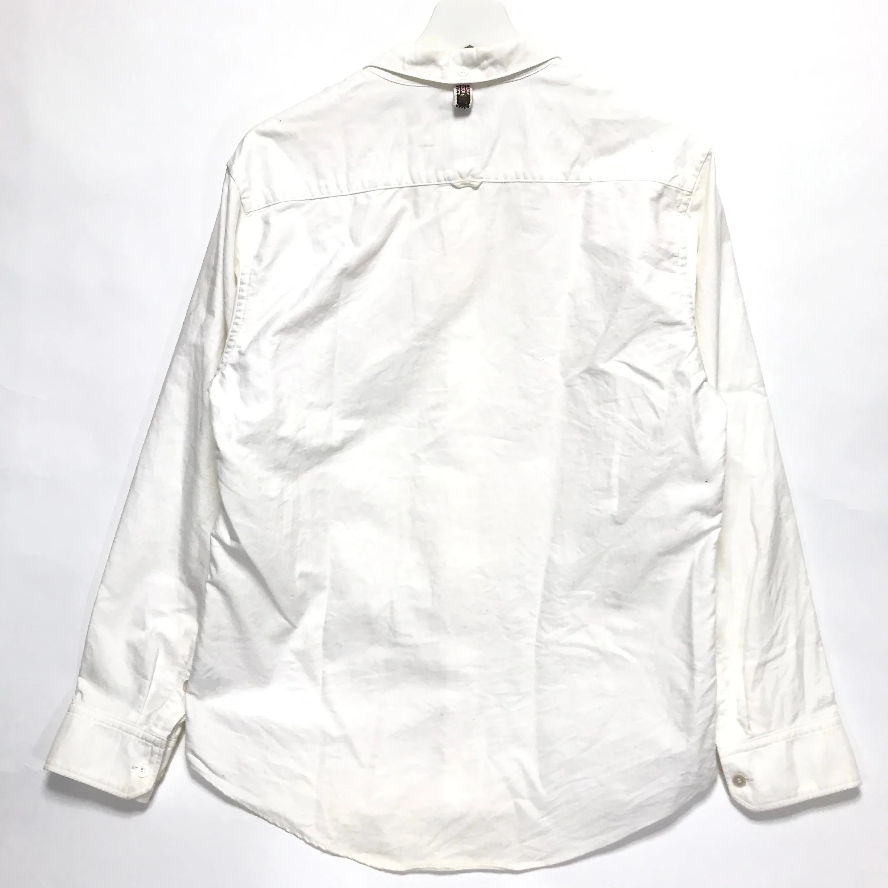 [M] VISVIM 11SS JUNEAU WELD GIZA LS SHIRT WHITE