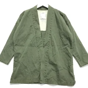[M] Visvim 12AW Noragi Shirt Cotton Olive
