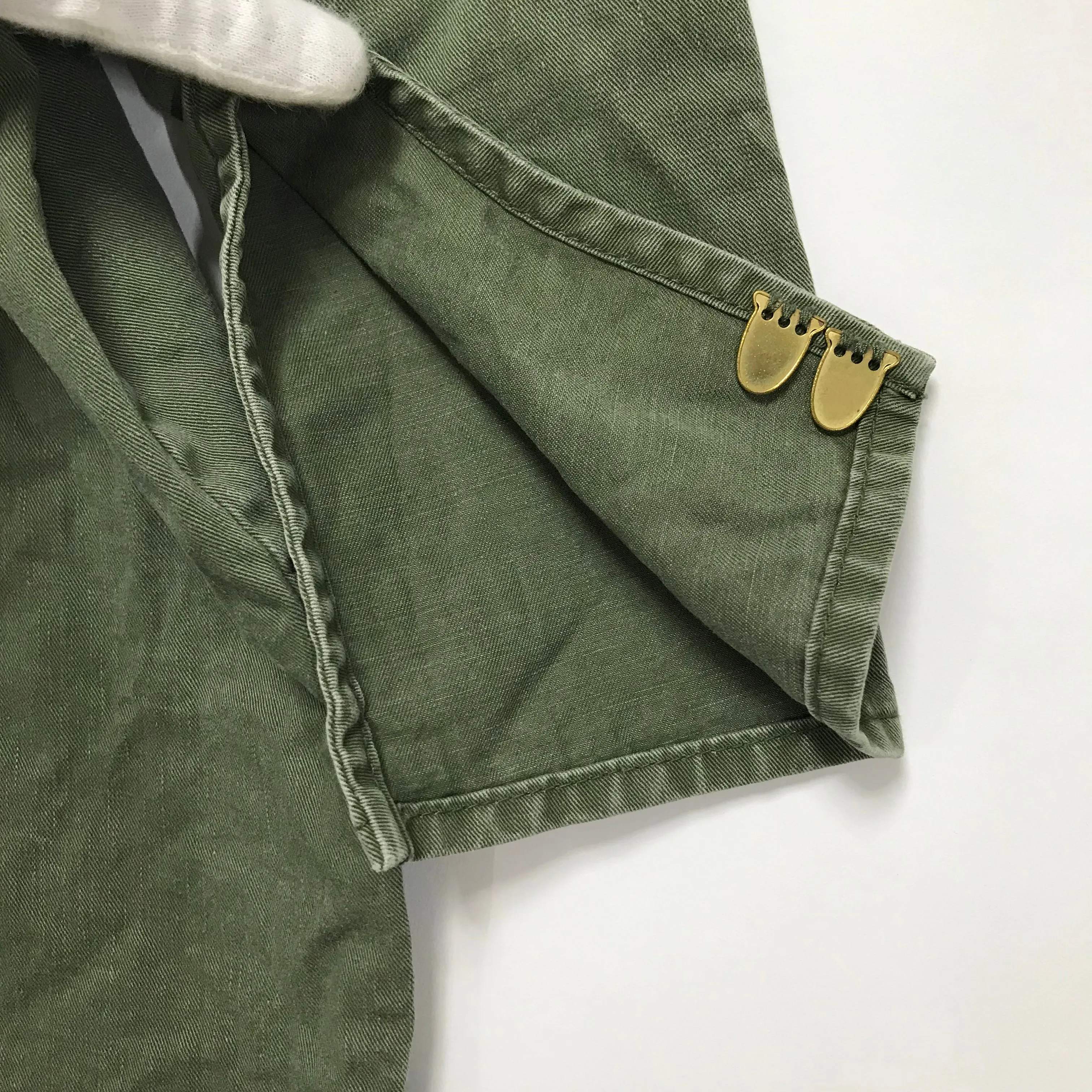 [M] Visvim 12AW Noragi Shirt Cotton Olive