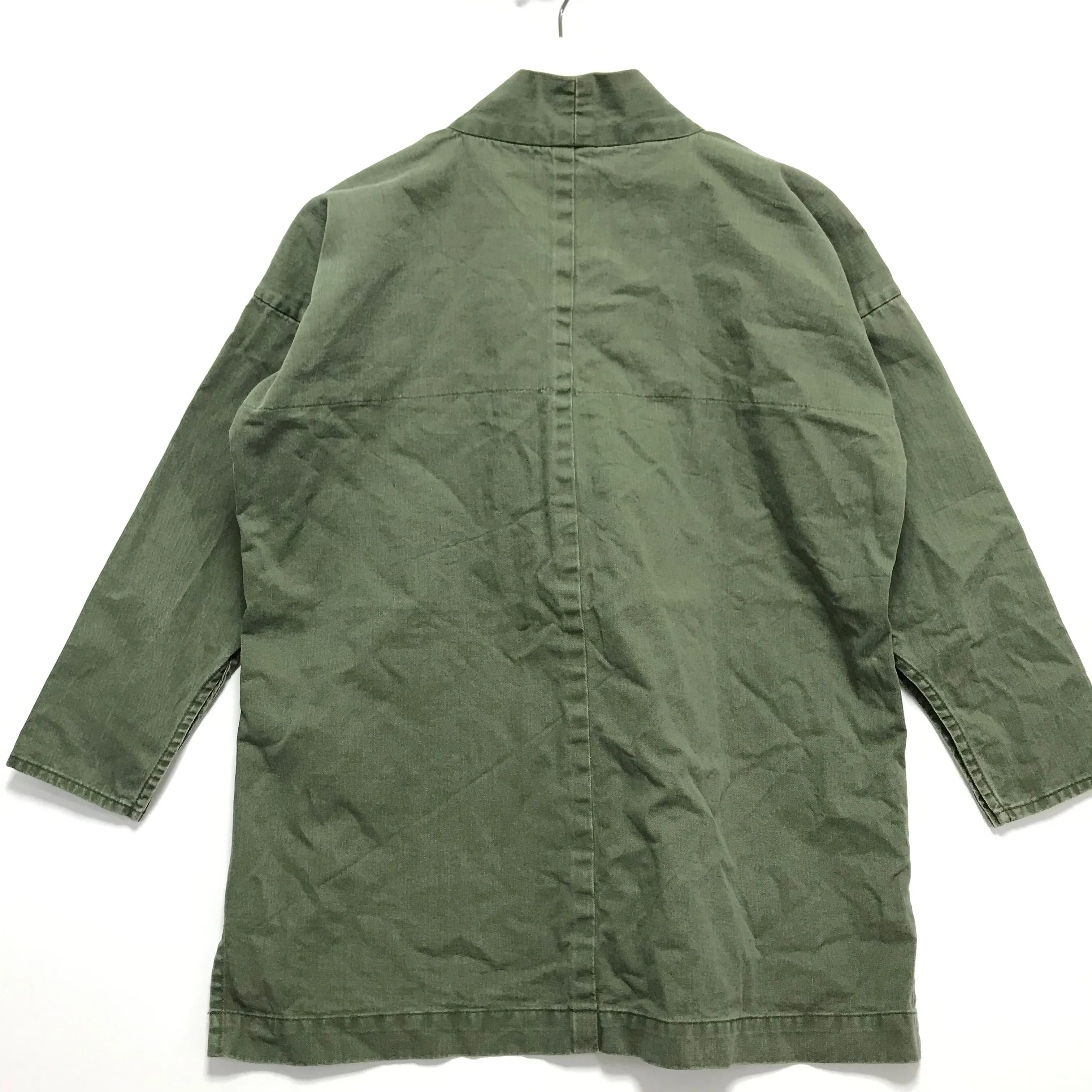 [M] Visvim 12AW Noragi Shirt Cotton Olive