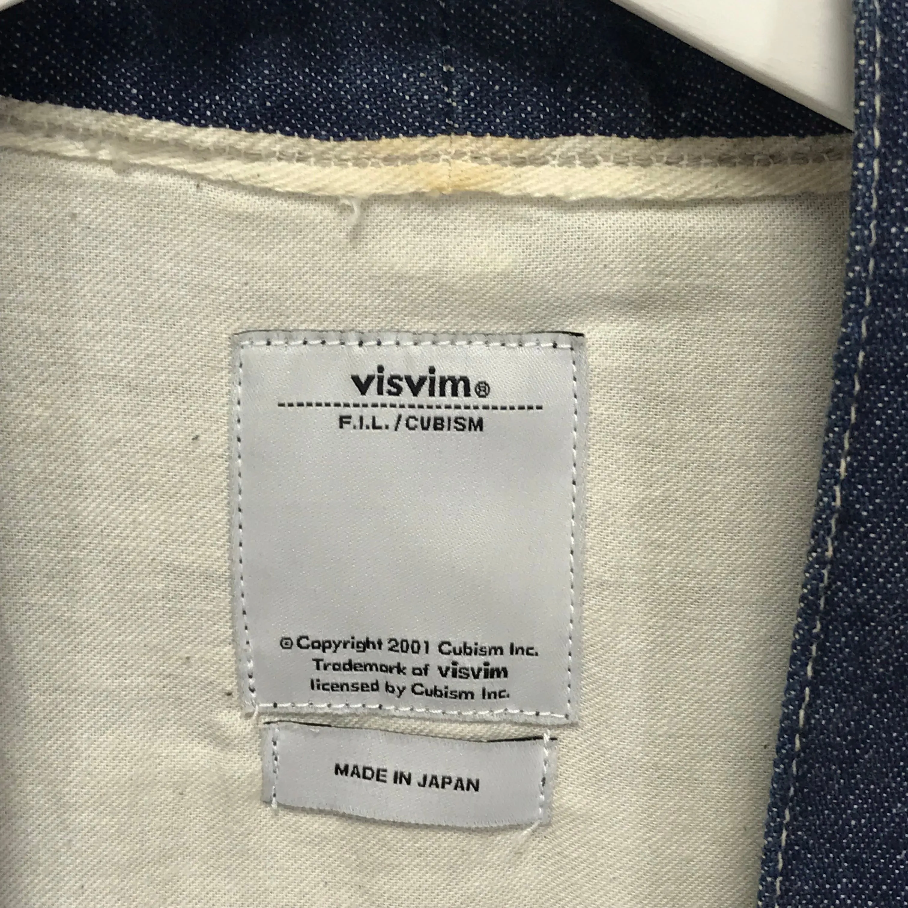 [M] Visvim 13SS Lhamo Shirt One Wash Indigo