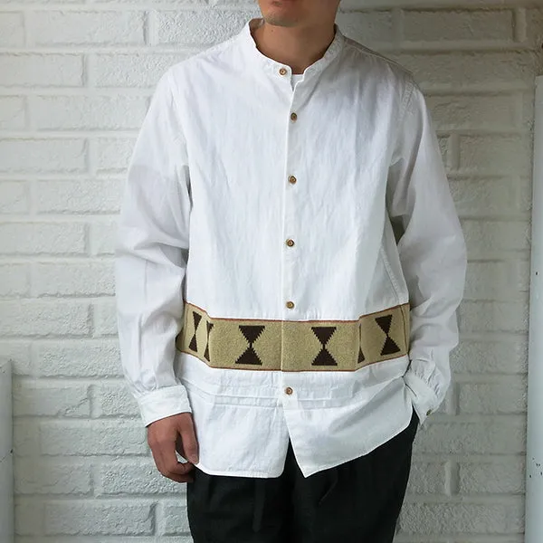 [M] VISVIM 16AW LONG RIDER SHIRT KNIT EUCLID L/S BLEACHED