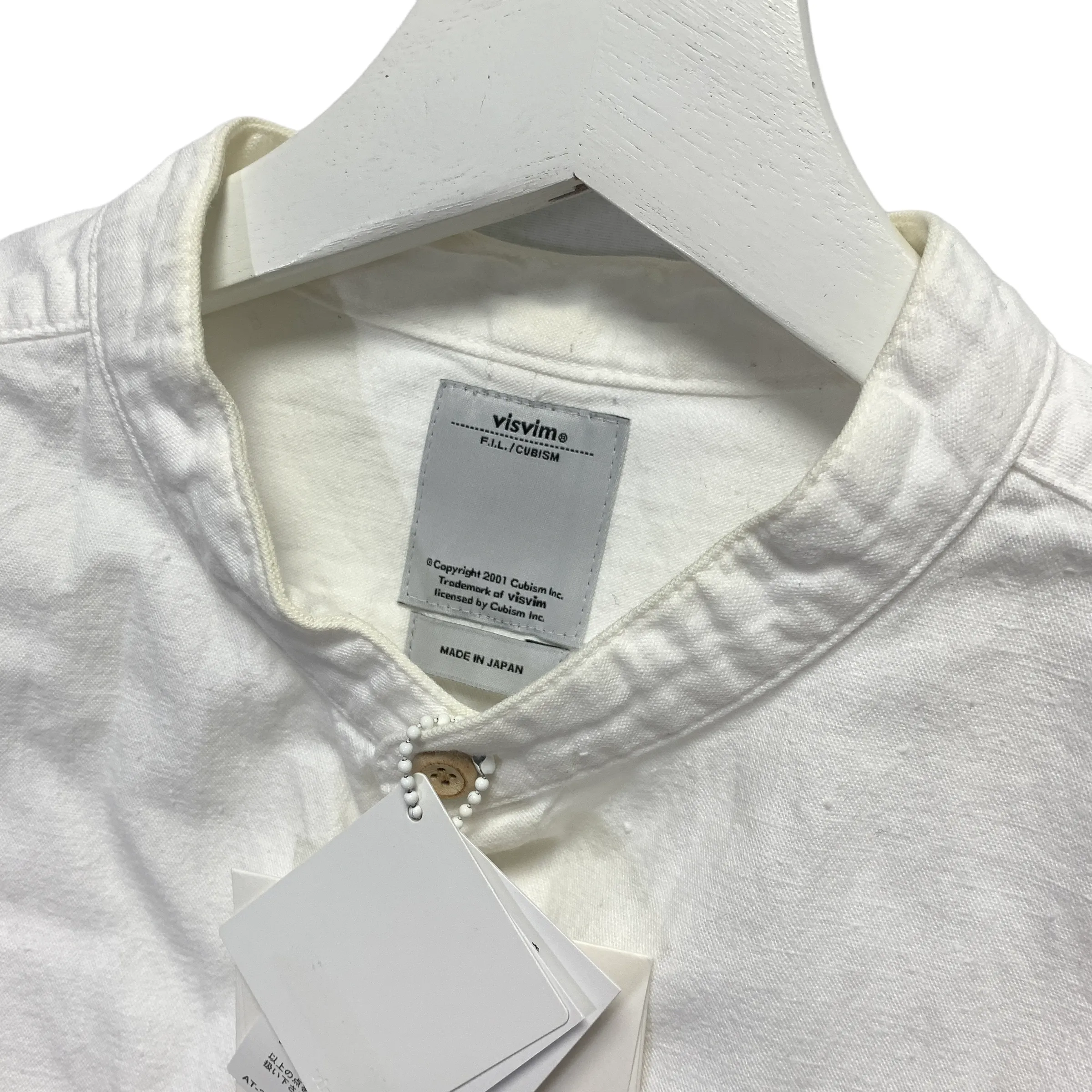 [M] VISVIM 16AW LONG RIDER SHIRT KNIT EUCLID L/S BLEACHED