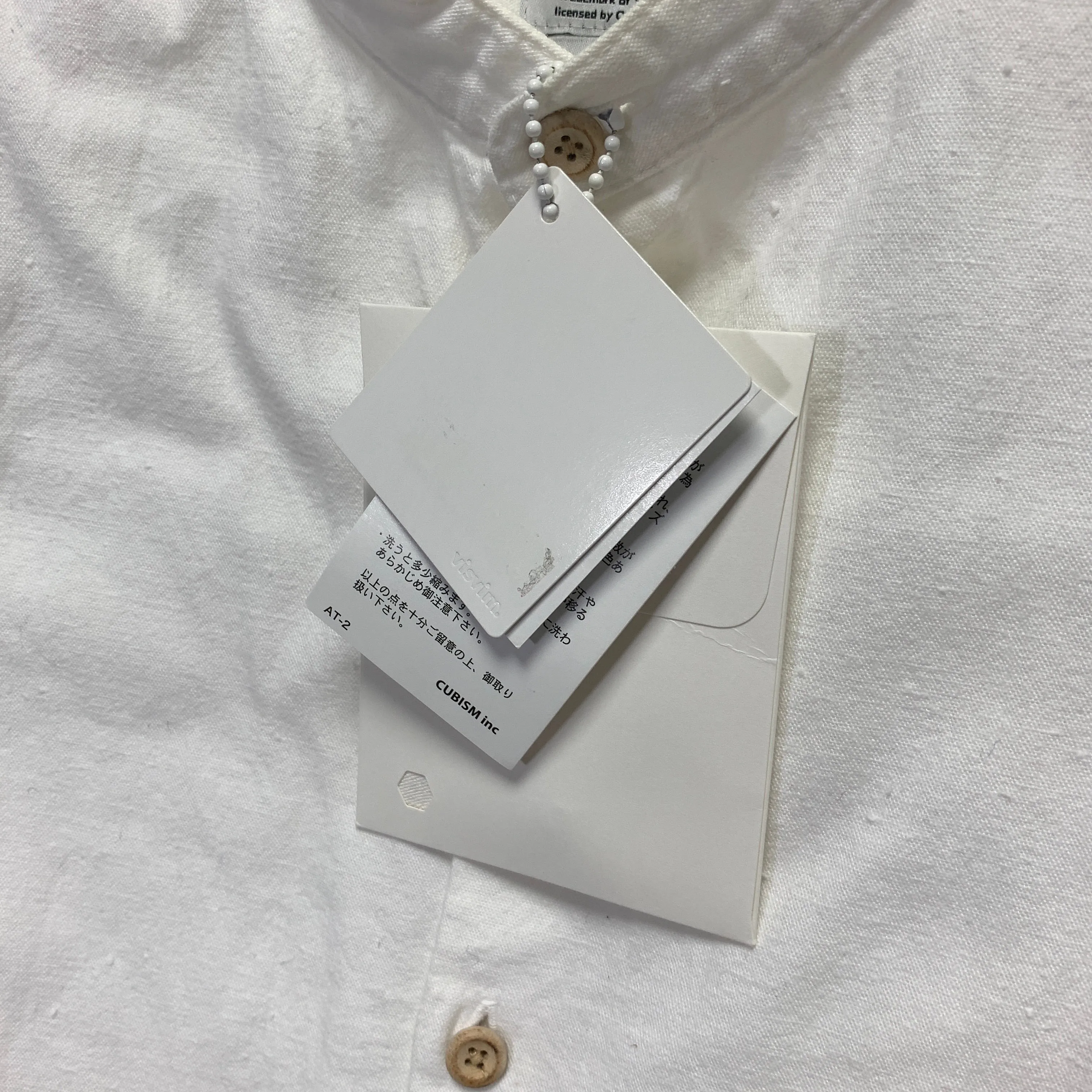 [M] VISVIM 16AW LONG RIDER SHIRT KNIT EUCLID L/S BLEACHED