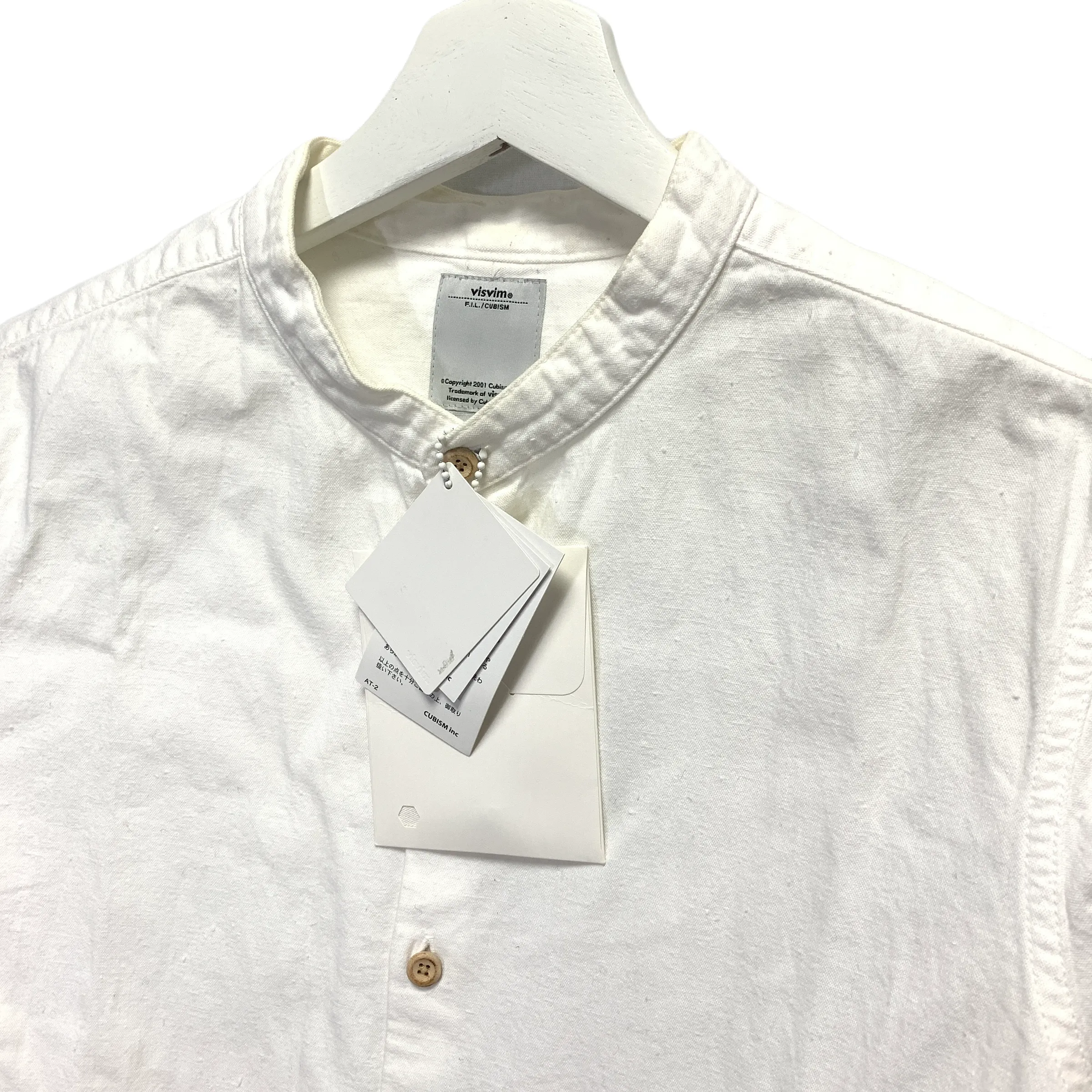 [M] VISVIM 16AW LONG RIDER SHIRT KNIT EUCLID L/S BLEACHED