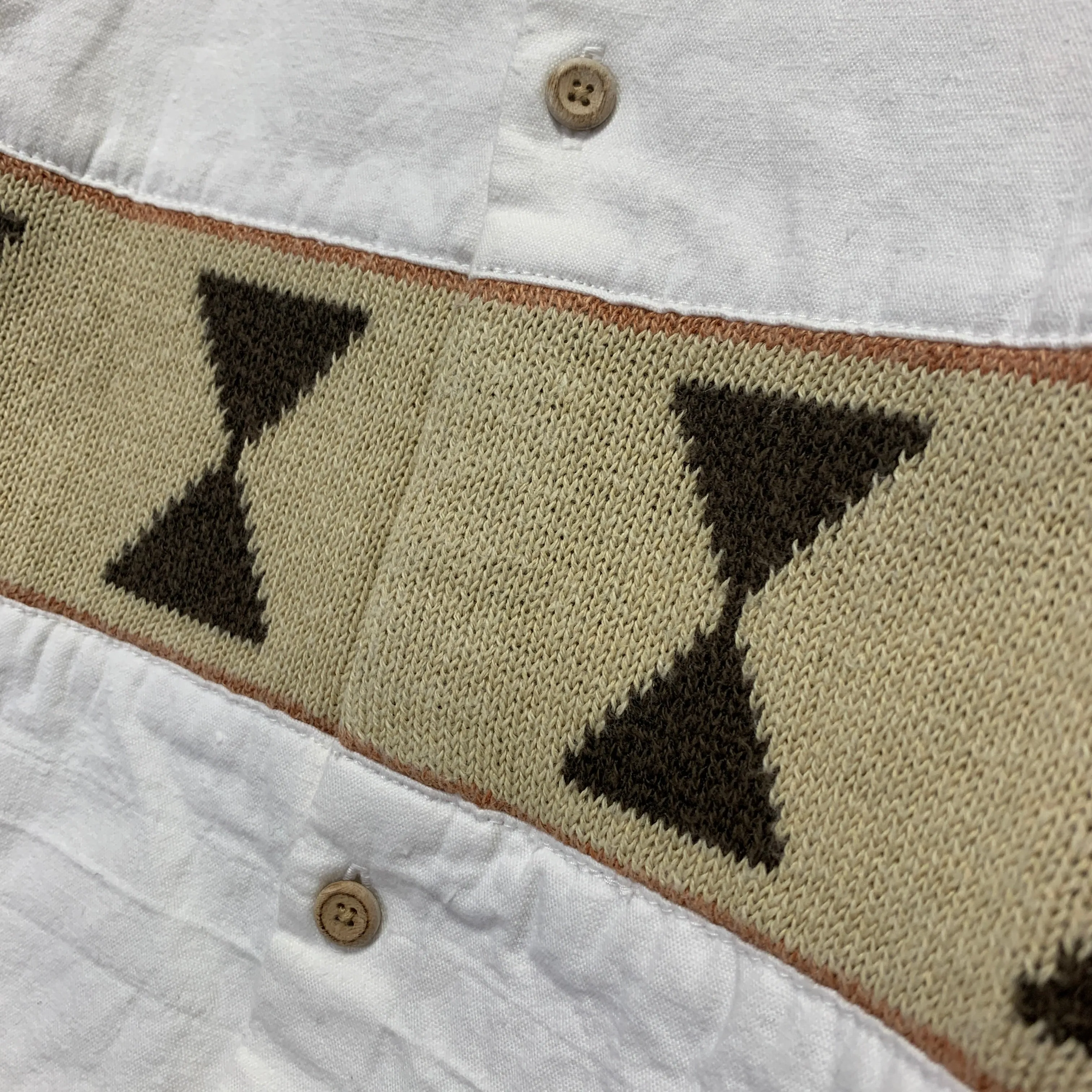 [M] VISVIM 16AW LONG RIDER SHIRT KNIT EUCLID L/S BLEACHED