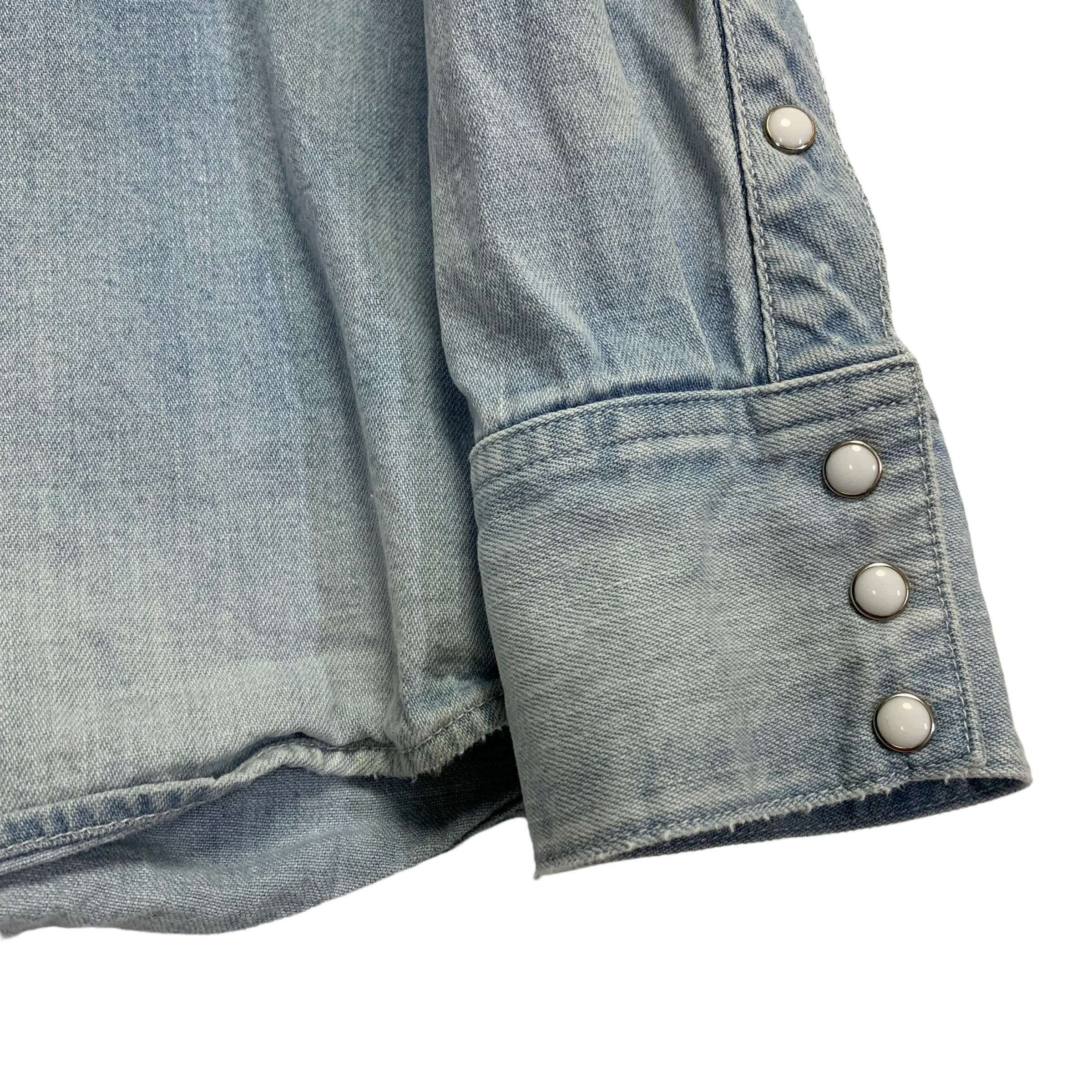 [M] VISVIM 16AW SOCIAL SCULPTURE SHIRT L/S DAMAGED INDIGO