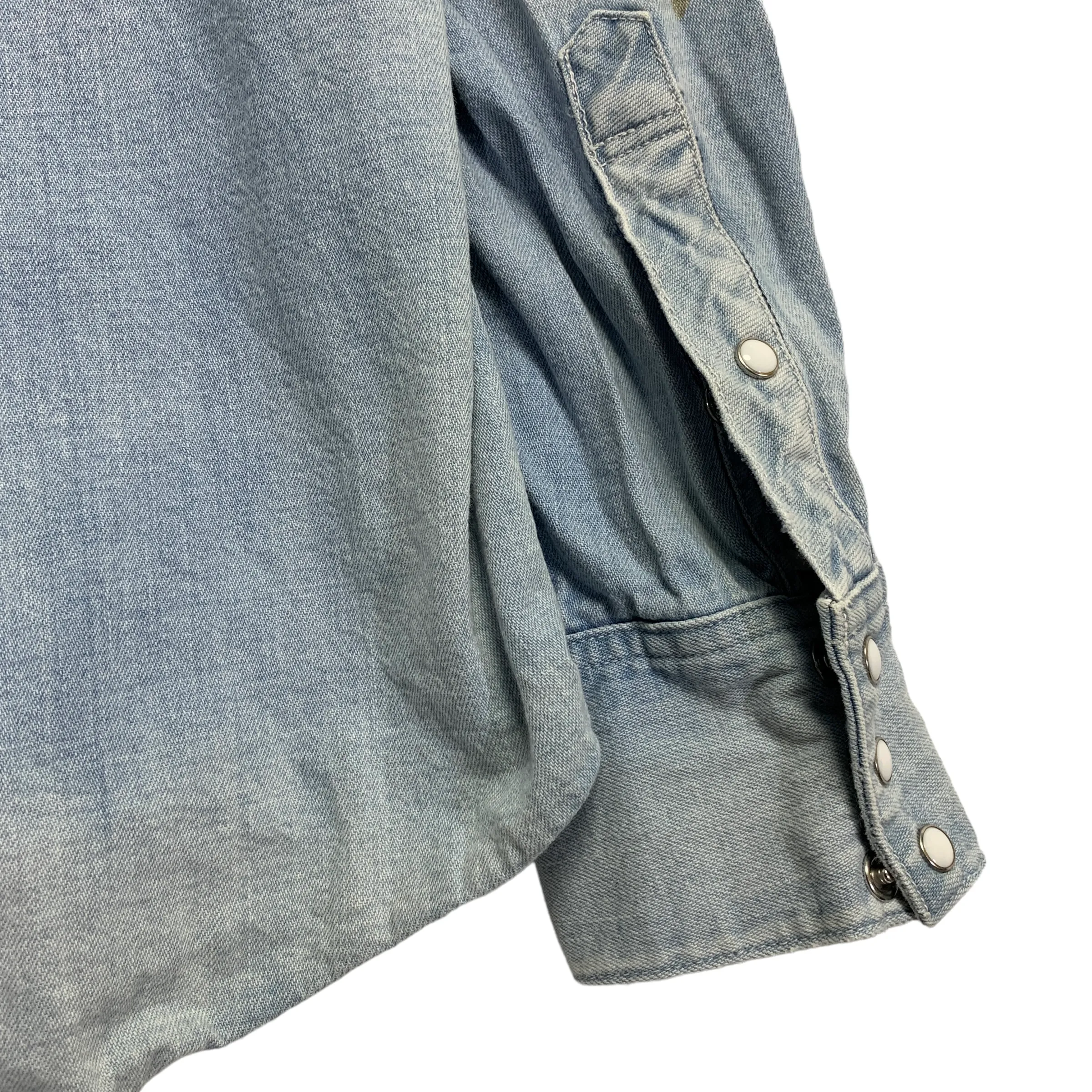 [M] VISVIM 16AW SOCIAL SCULPTURE SHIRT L/S DAMAGED INDIGO