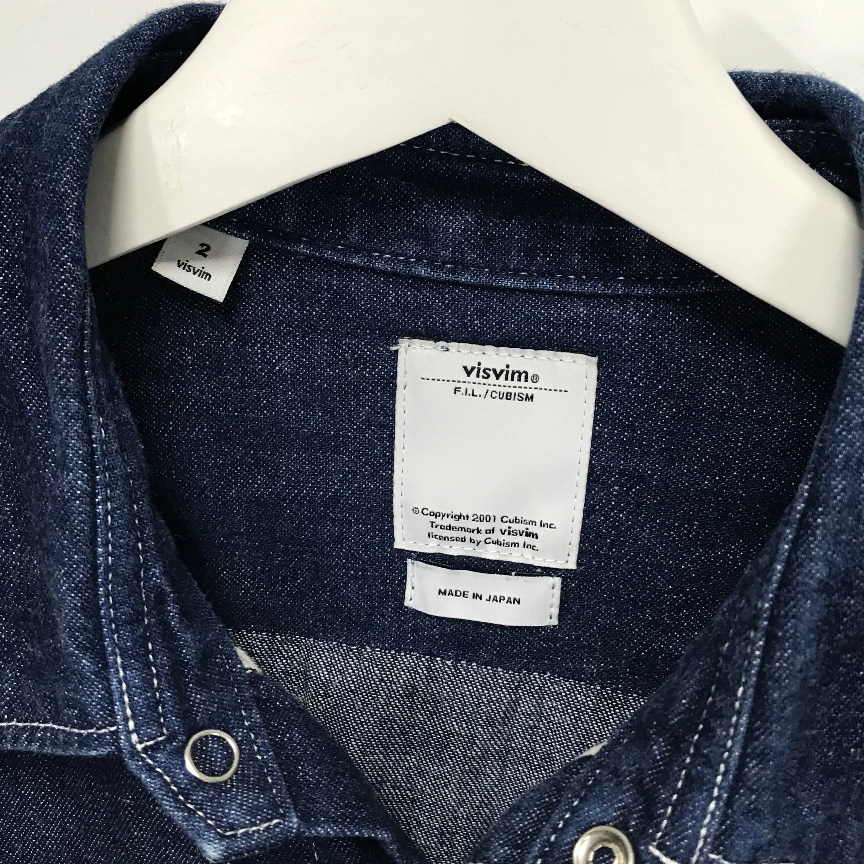 [M] VISVIM SOCIAL SCULPTURE SHIRT L/S UNWASHED