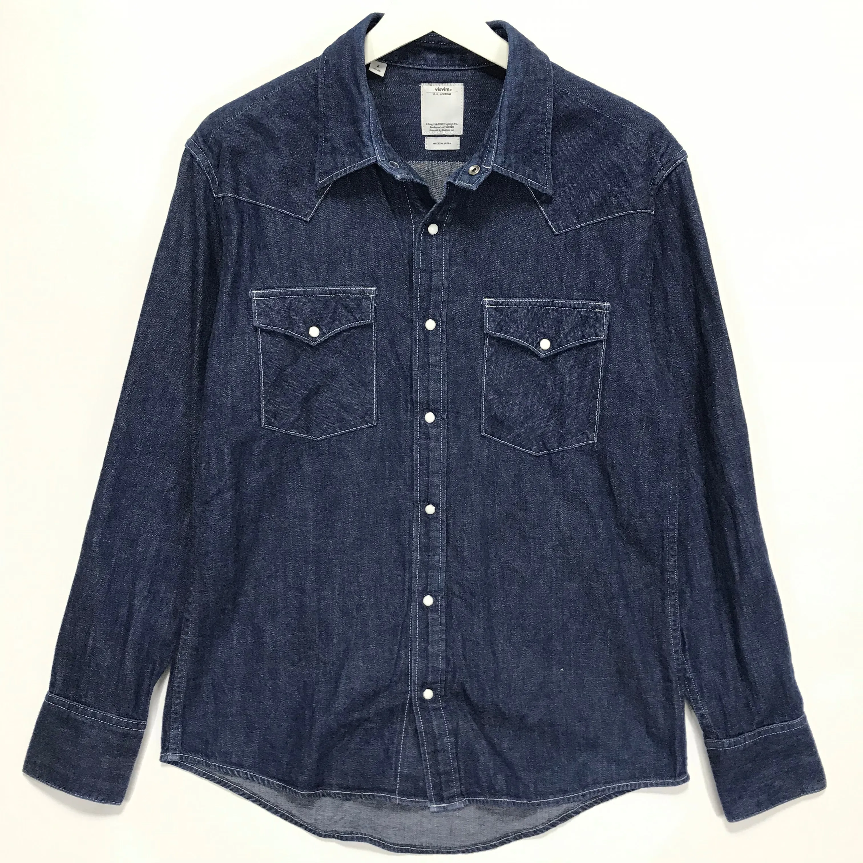 [M] VISVIM SOCIAL SCULPTURE SHIRT L/S UNWASHED
