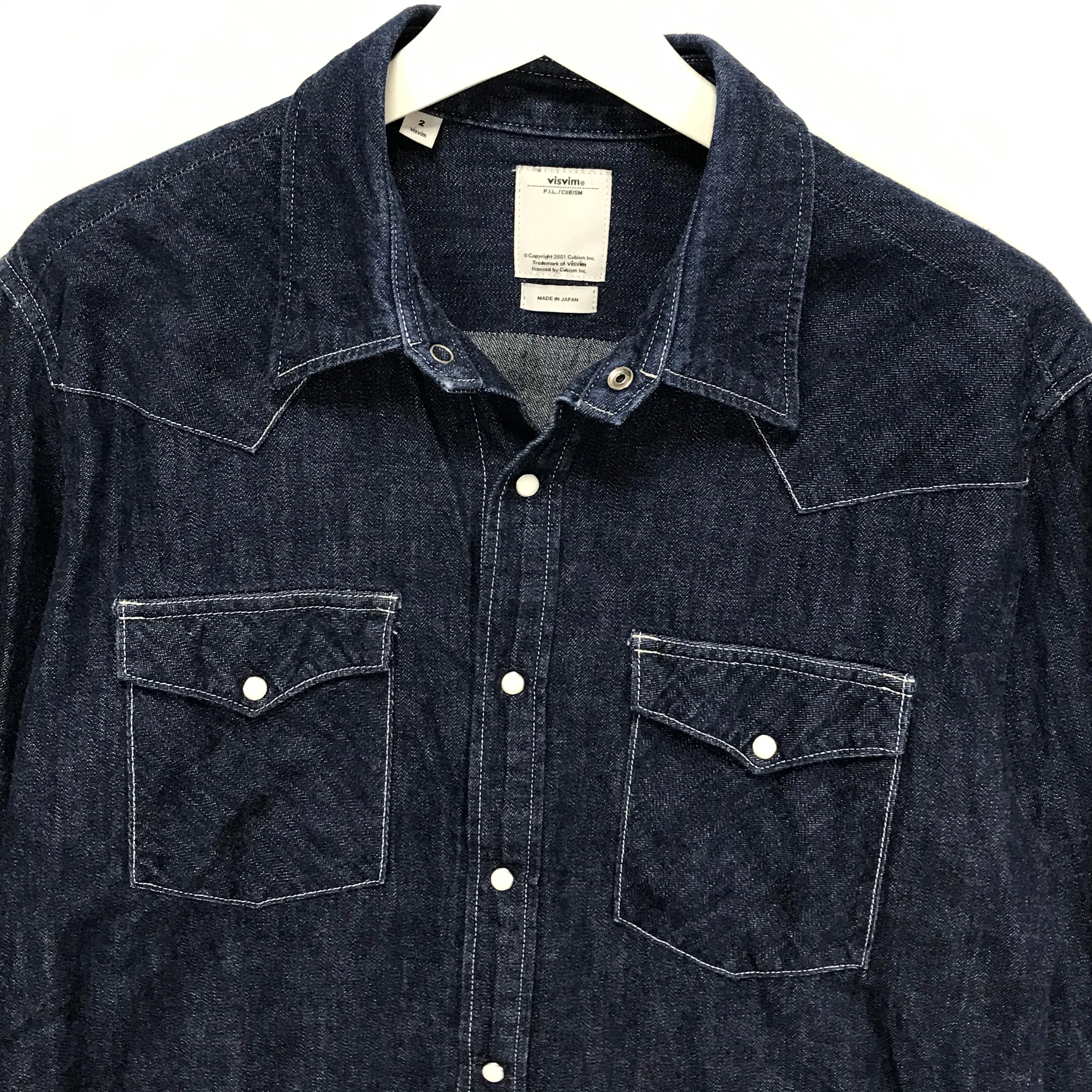 [M] VISVIM SOCIAL SCULPTURE SHIRT L/S UNWASHED